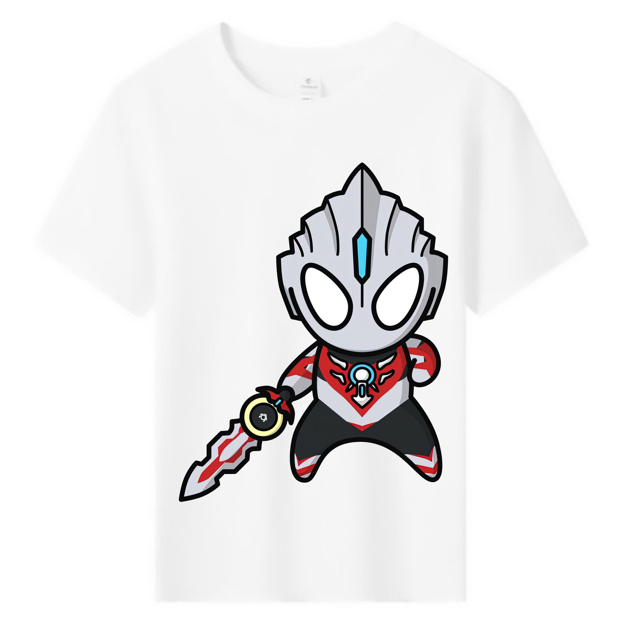 （画像用） ウルトラマン Ultraman 綿100％キッズTシャツ（フロントプリント）