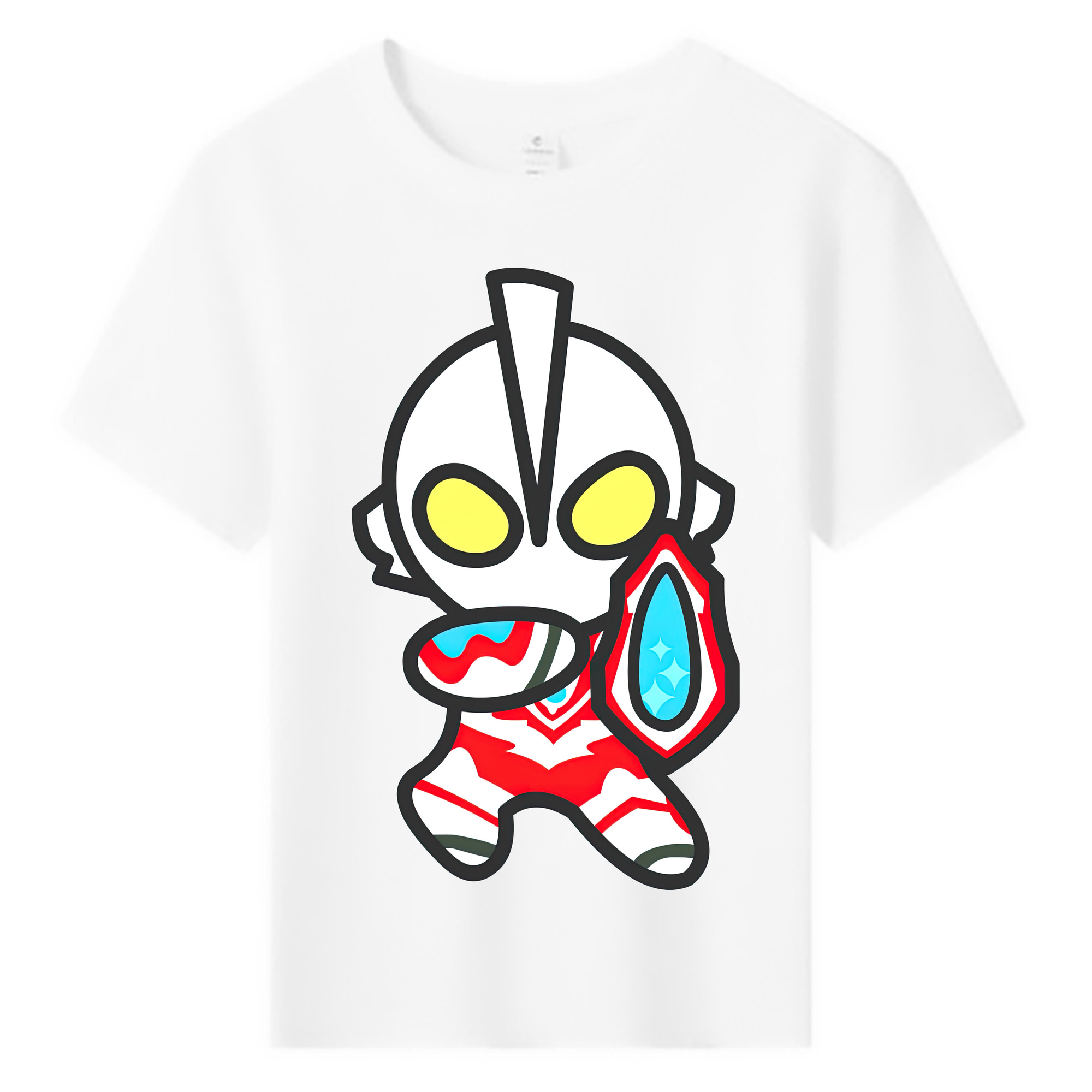 （画像用） ウルトラマン Ultraman 綿100％キッズTシャツ（フロントプリント）