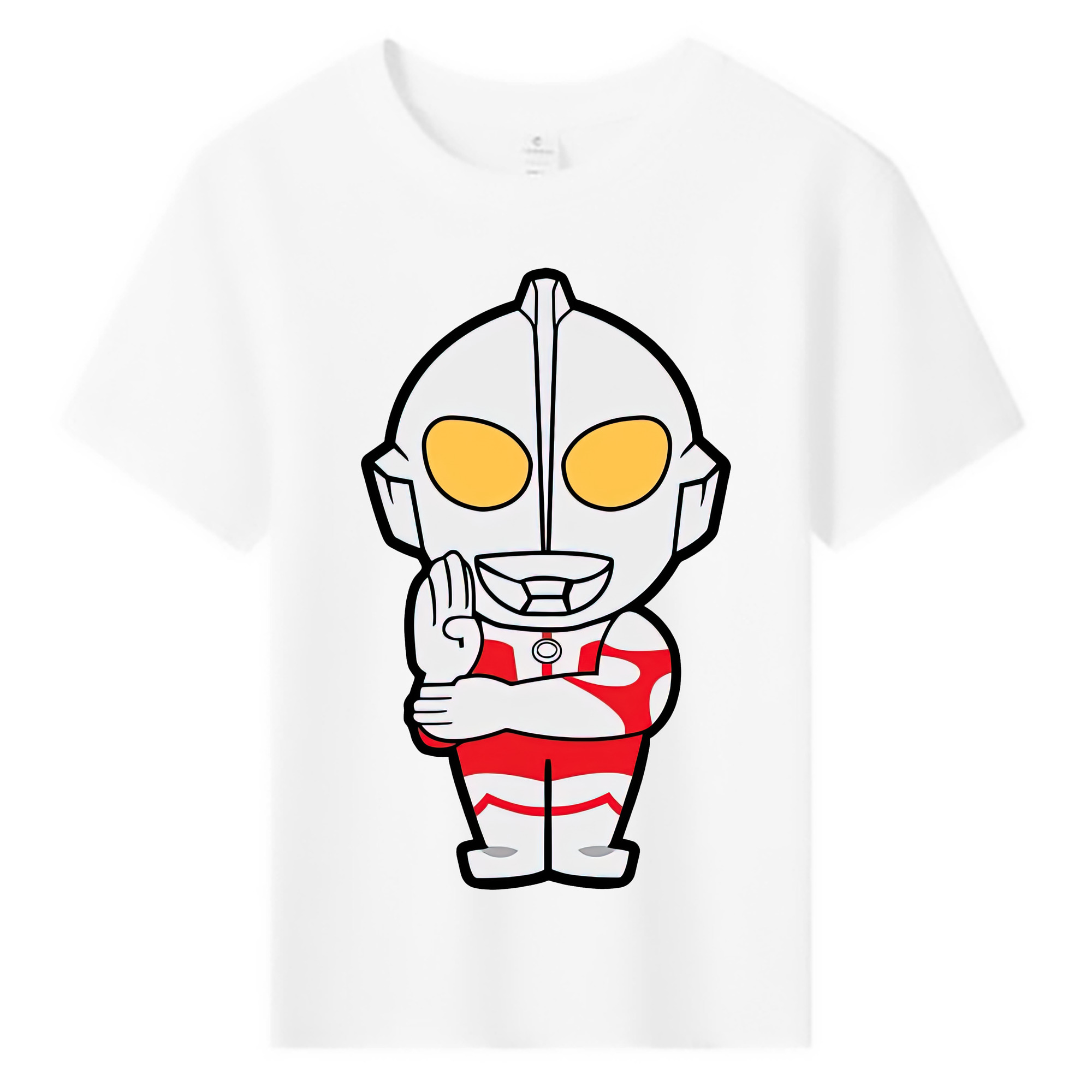 （画像用） ウルトラマン Ultraman 綿100％キッズTシャツ（フロントプリント）