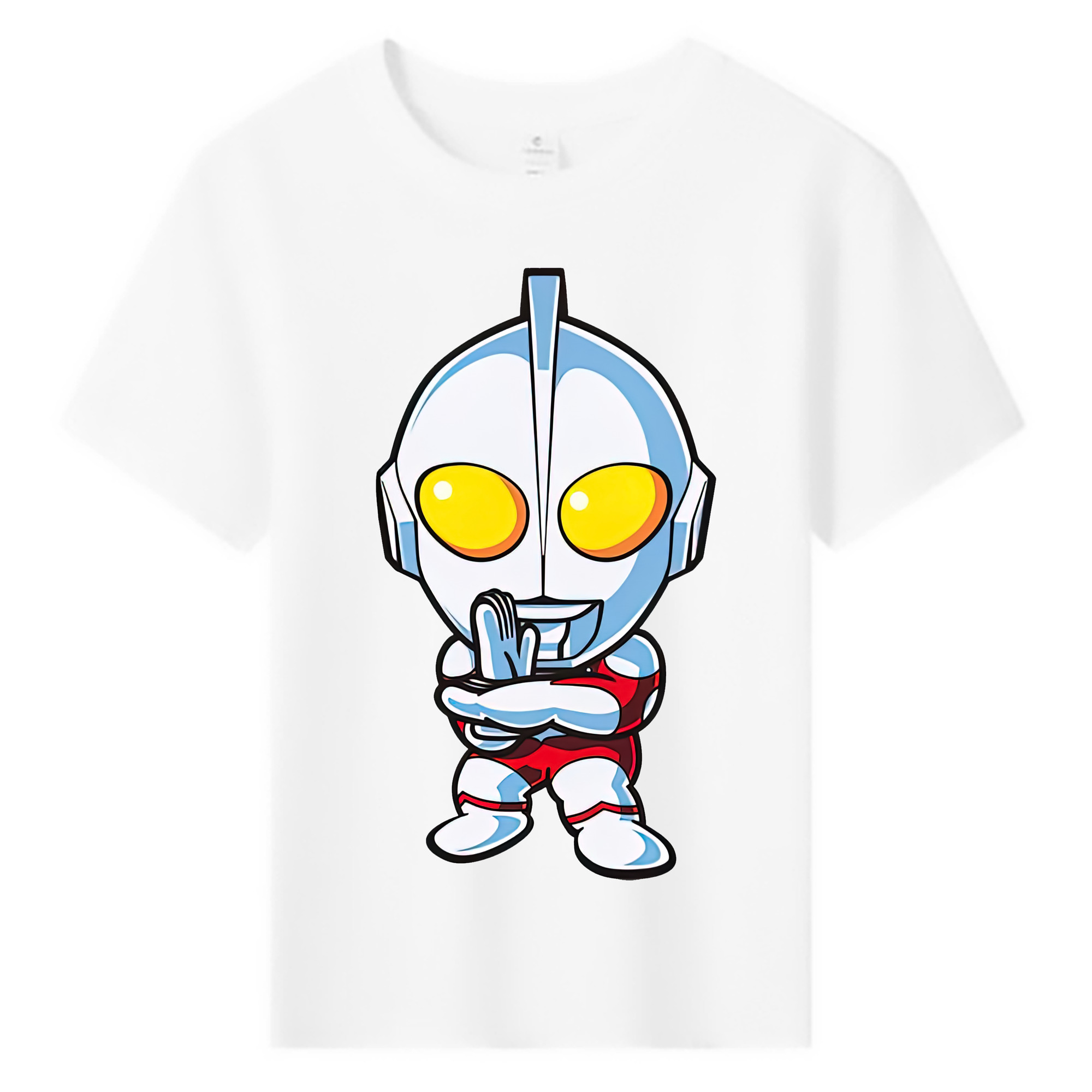 （画像用） ウルトラマン Ultraman 綿100％キッズTシャツ（フロントプリント）