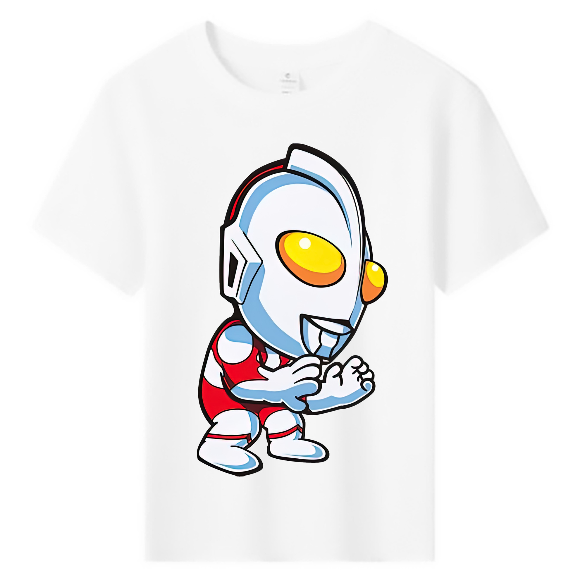 （画像用） ウルトラマン Ultraman 綿100％キッズTシャツ（フロントプリント）