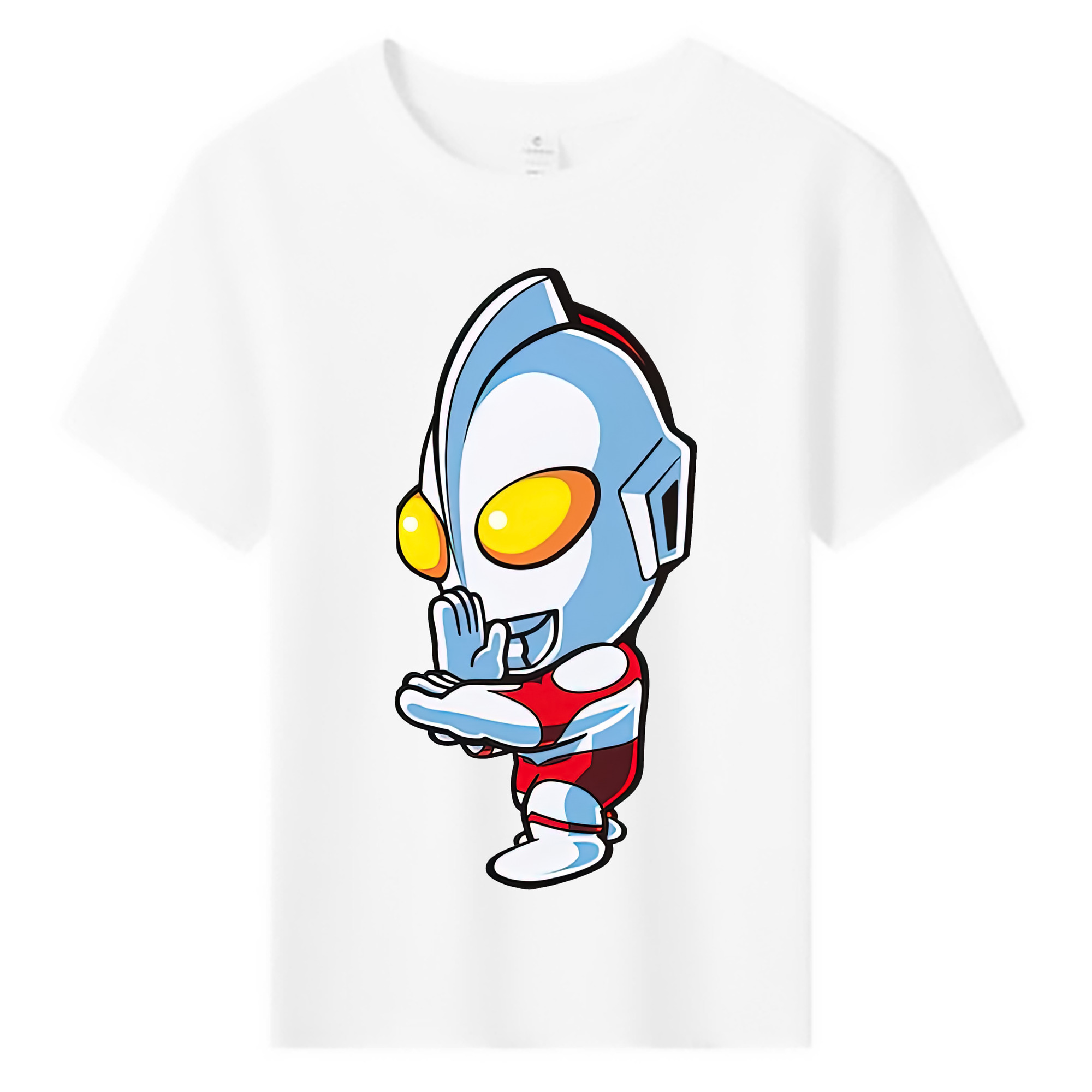 （画像用） ウルトラマン Ultraman 綿100％キッズTシャツ（フロントプリント）