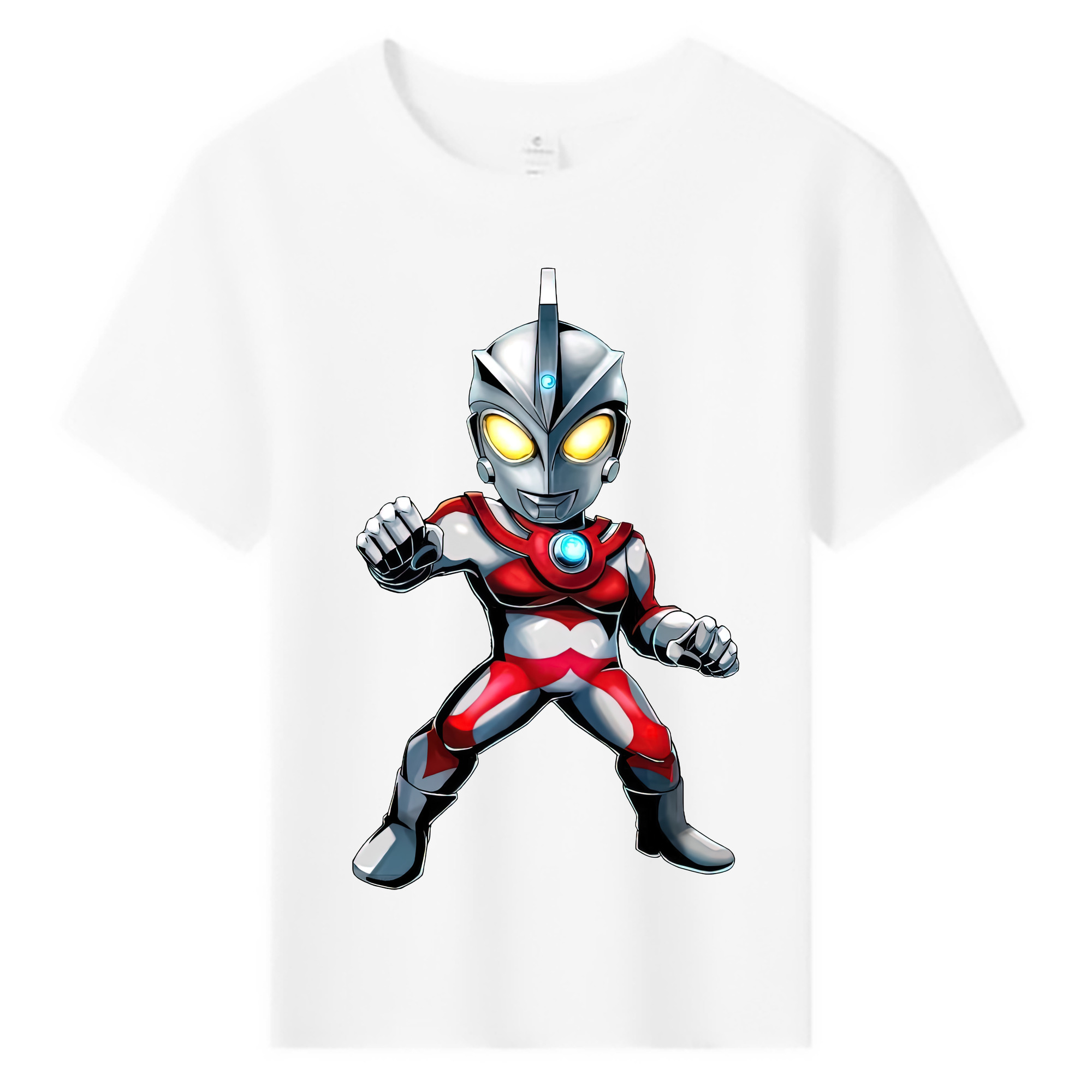 （画像用） ウルトラマン Ultraman 綿100％キッズTシャツ（フロントプリント）