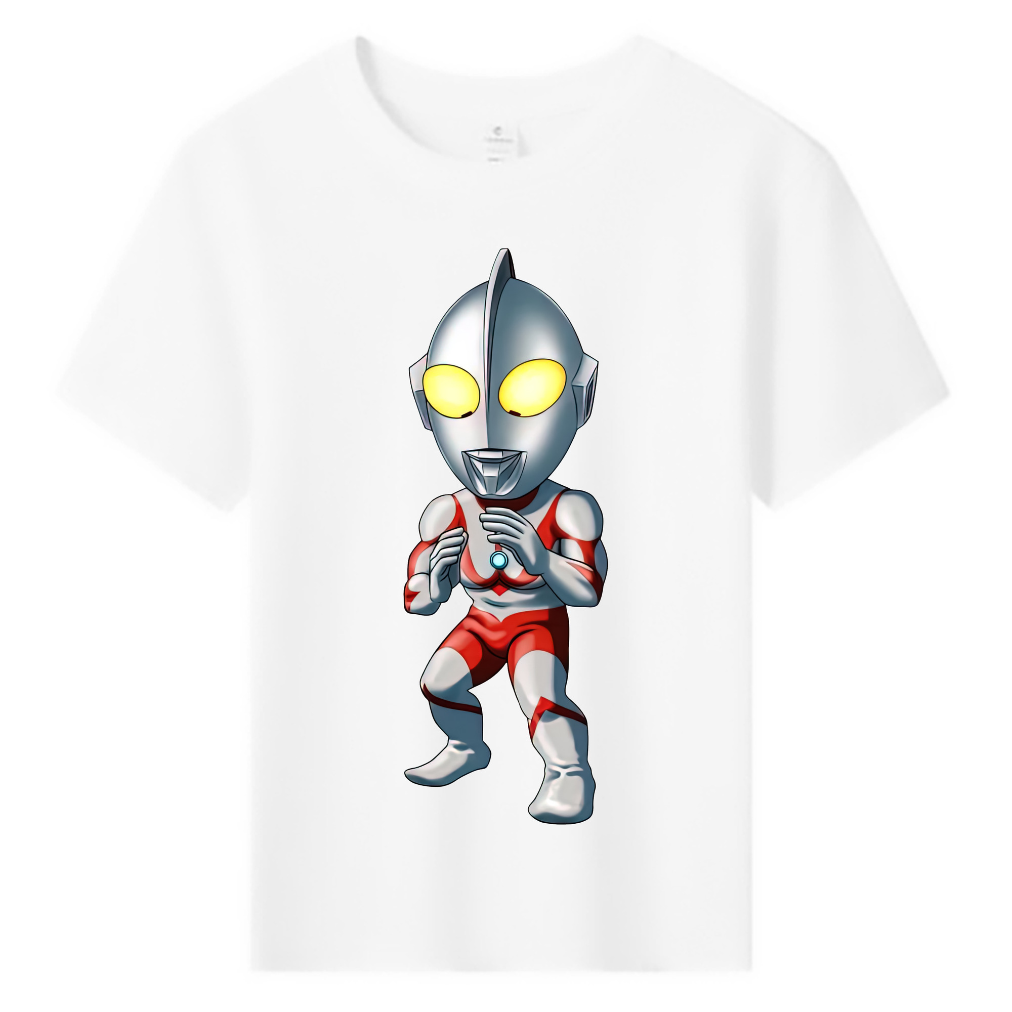 （画像用） ウルトラマン Ultraman 綿100％キッズTシャツ（フロントプリント）