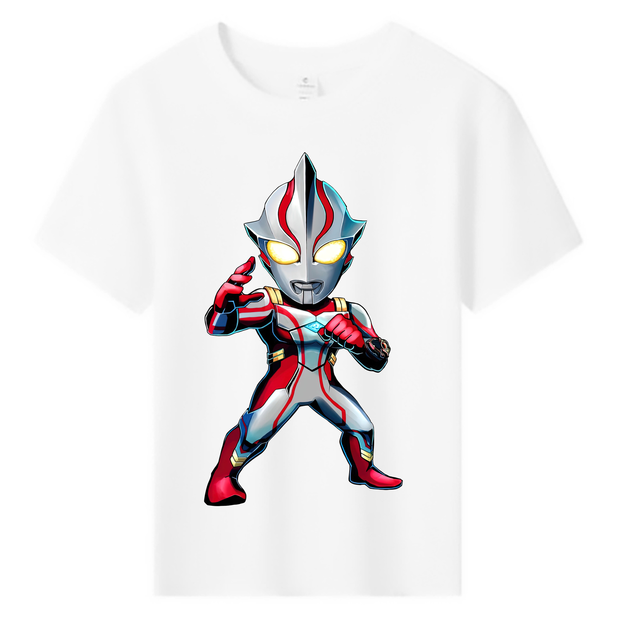 （画像用） ウルトラマン Ultraman 綿100％キッズTシャツ（フロントプリント）