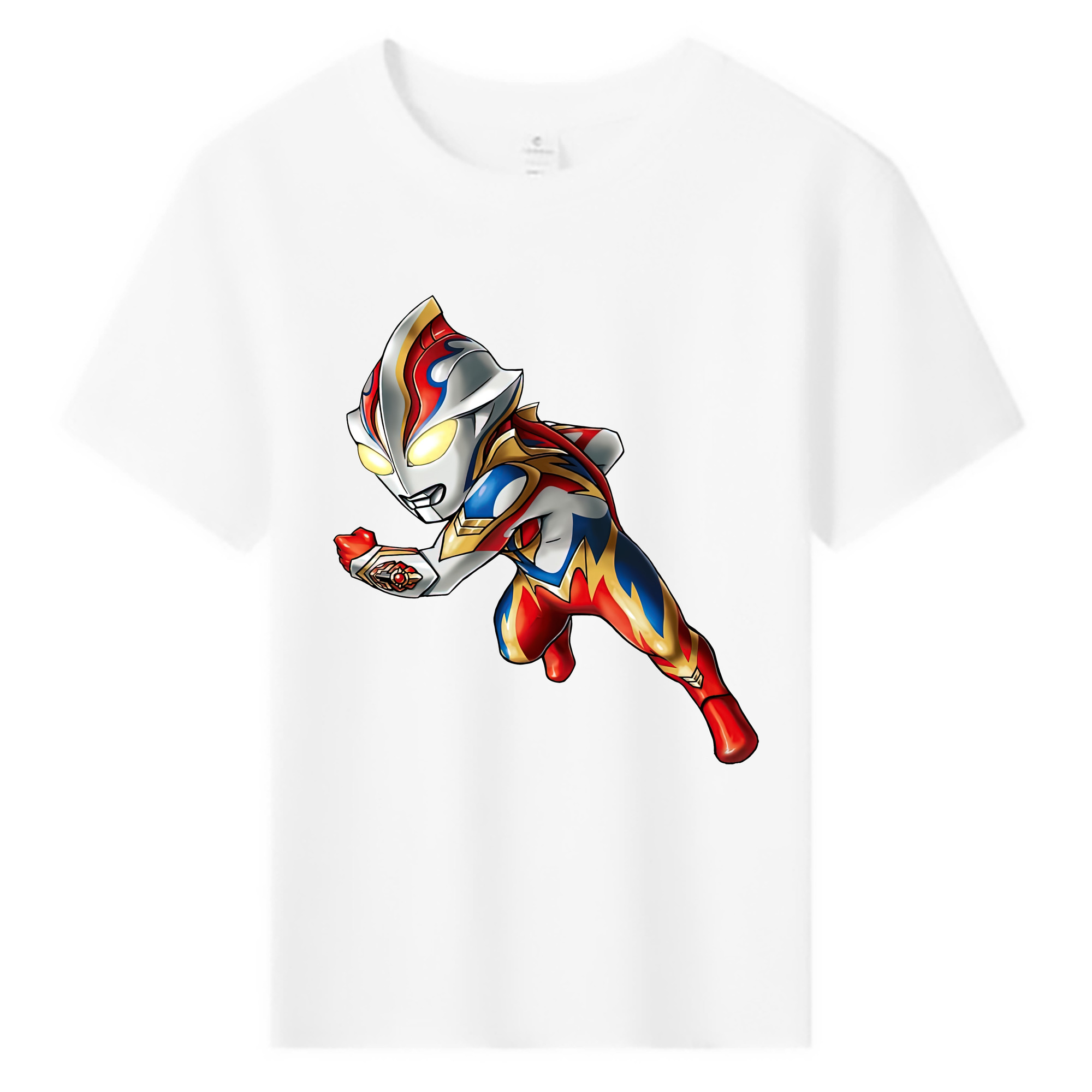 （画像用） ウルトラマン Ultraman 綿100％キッズTシャツ（フロントプリント）