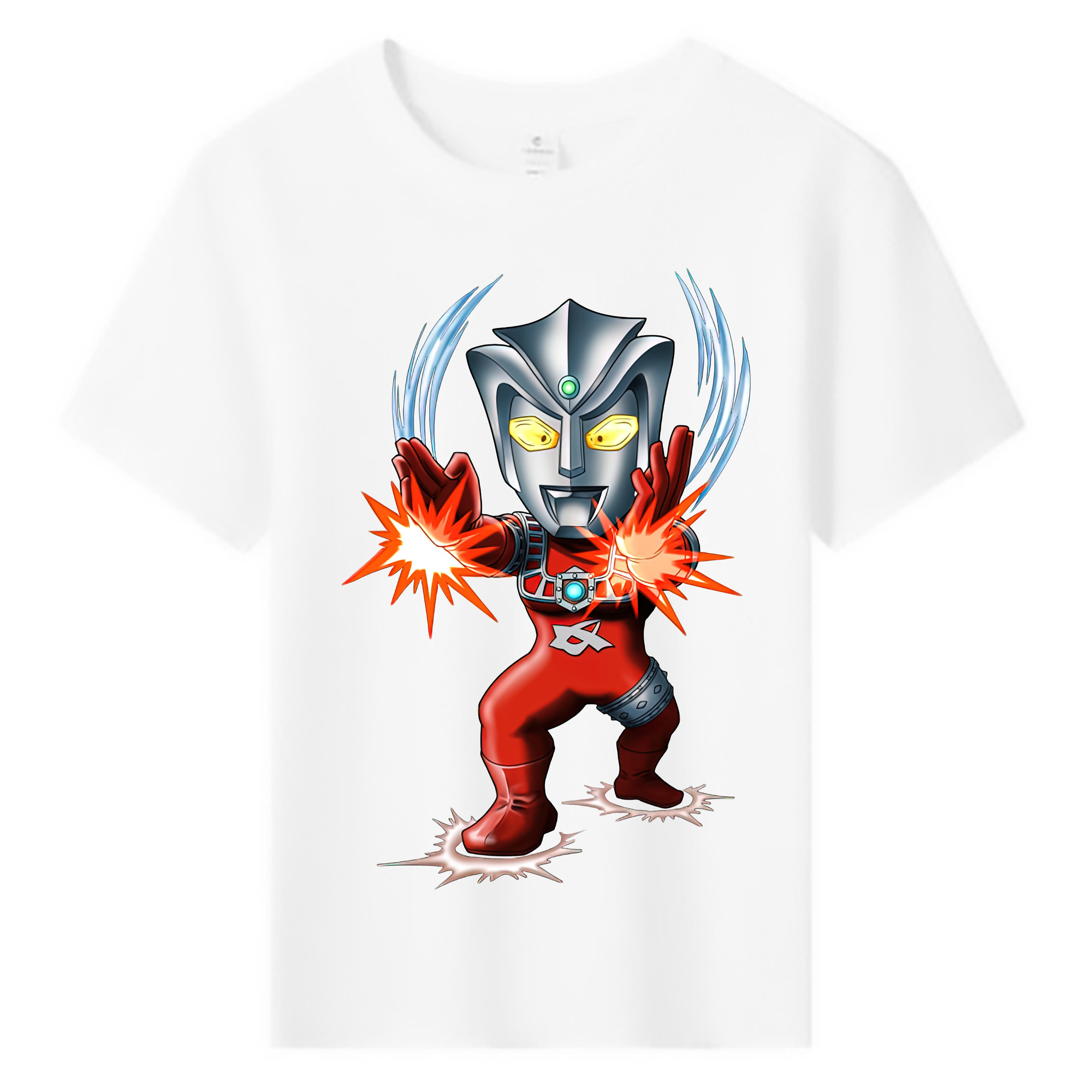 （画像用） ウルトラマン Ultraman 綿100％キッズTシャツ（フロントプリント）