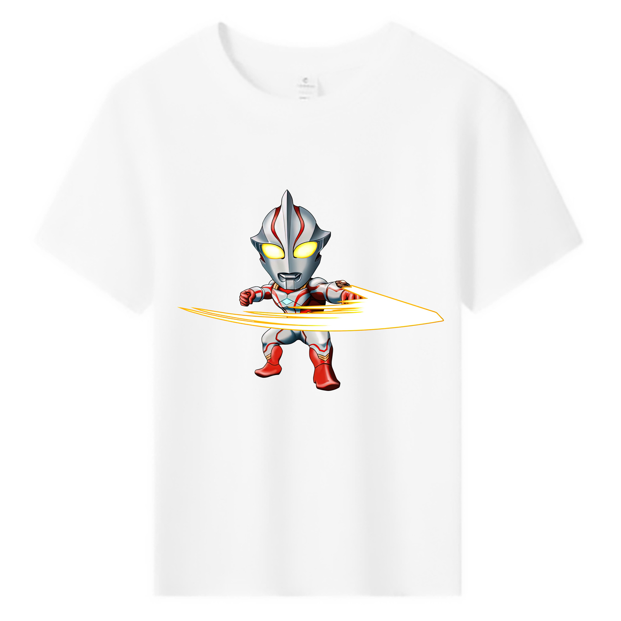 （画像用） ウルトラマン Ultraman 綿100％キッズTシャツ（フロントプリント）