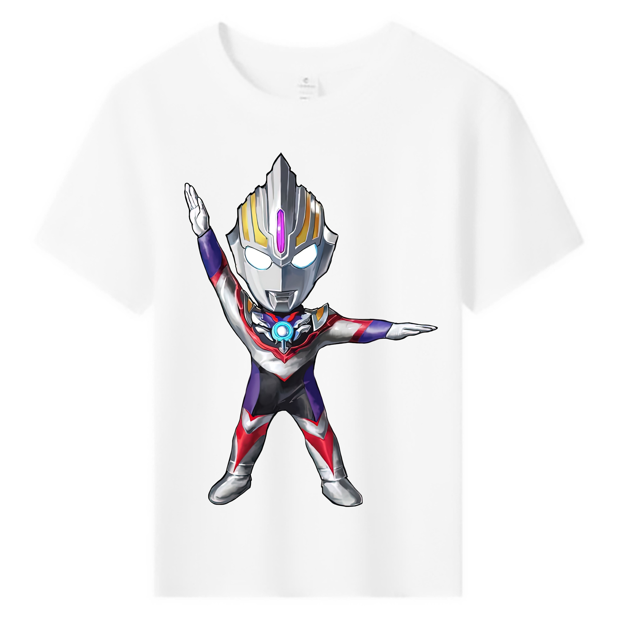 （画像用） ウルトラマン Ultraman 綿100％キッズTシャツ（フロントプリント）
