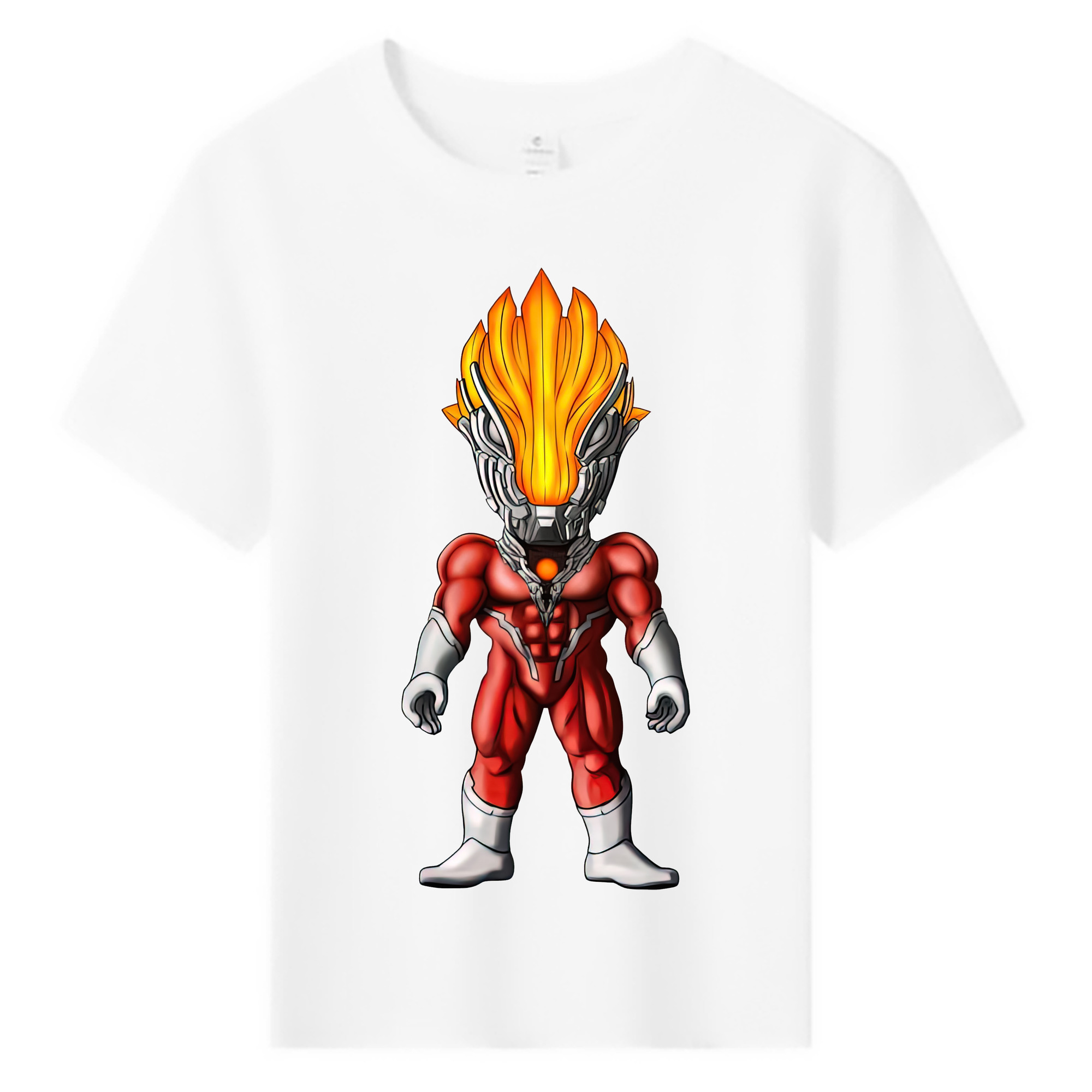 （画像用） ウルトラマン Ultraman 綿100％キッズTシャツ（フロントプリント）