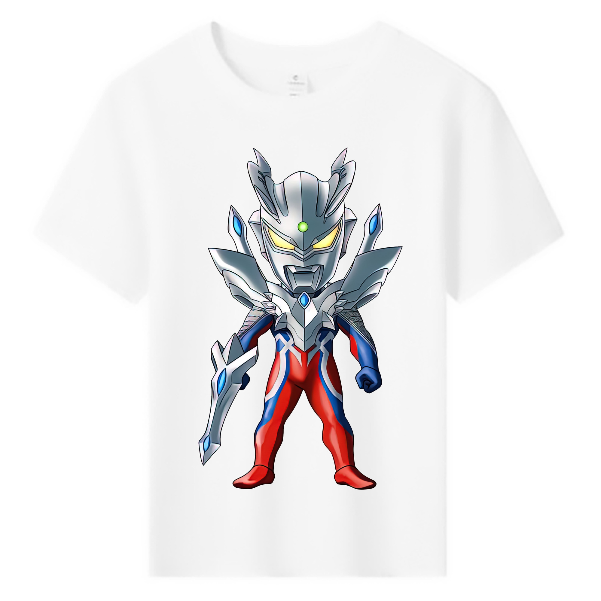 （画像用） ウルトラマン Ultraman 綿100％キッズTシャツ（フロントプリント）
