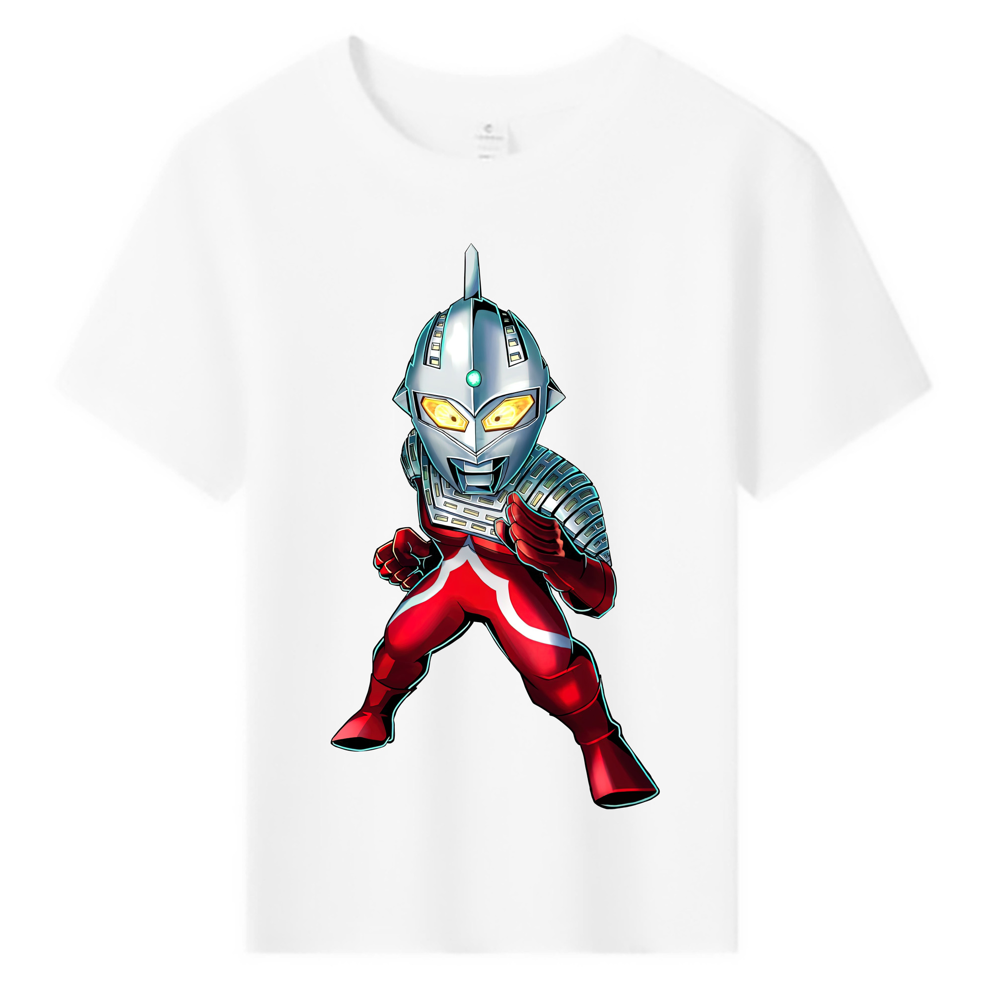 （画像用） ウルトラマン Ultraman 綿100％キッズTシャツ（フロントプリント）