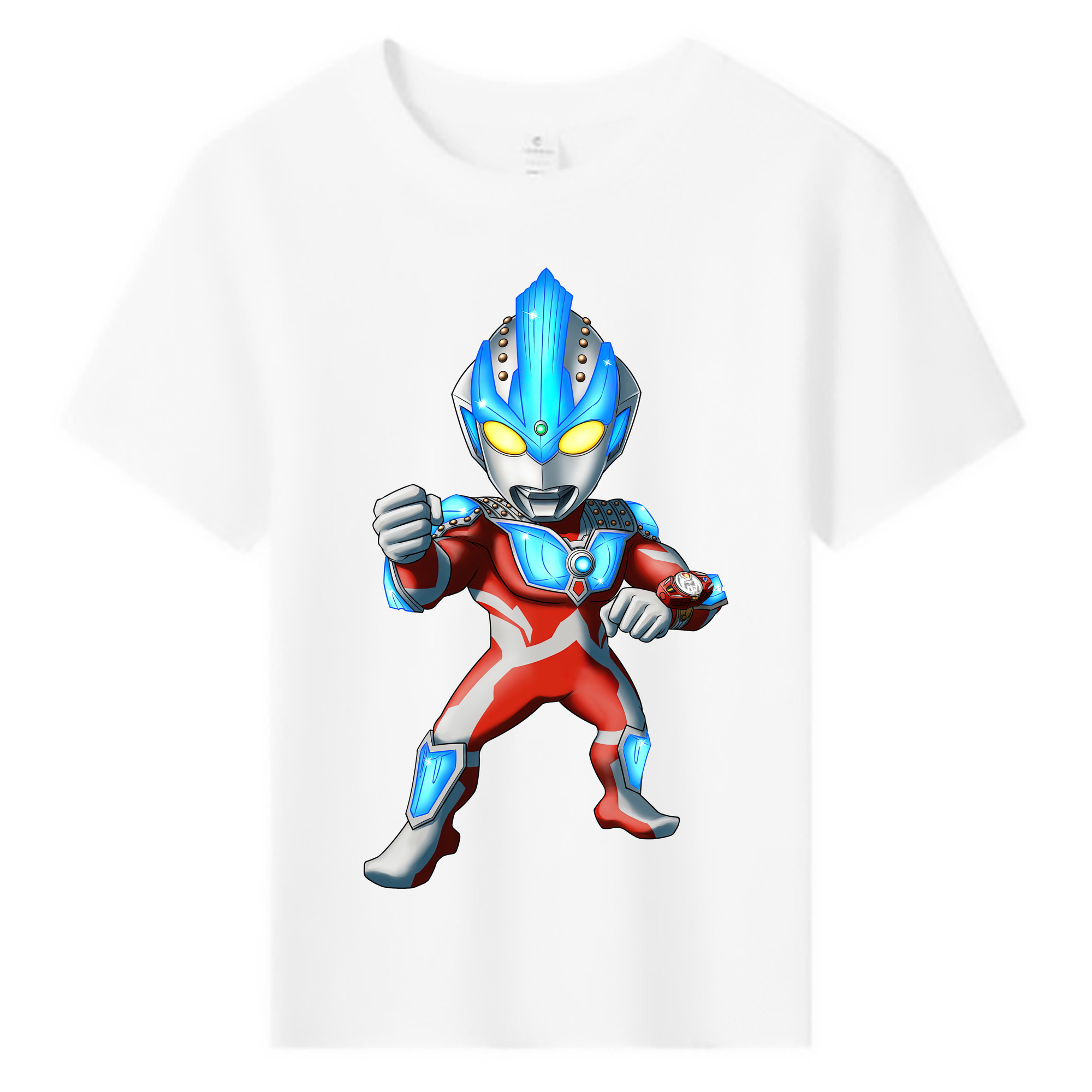 （画像用） ウルトラマン Ultraman 綿100％キッズTシャツ（フロントプリント）