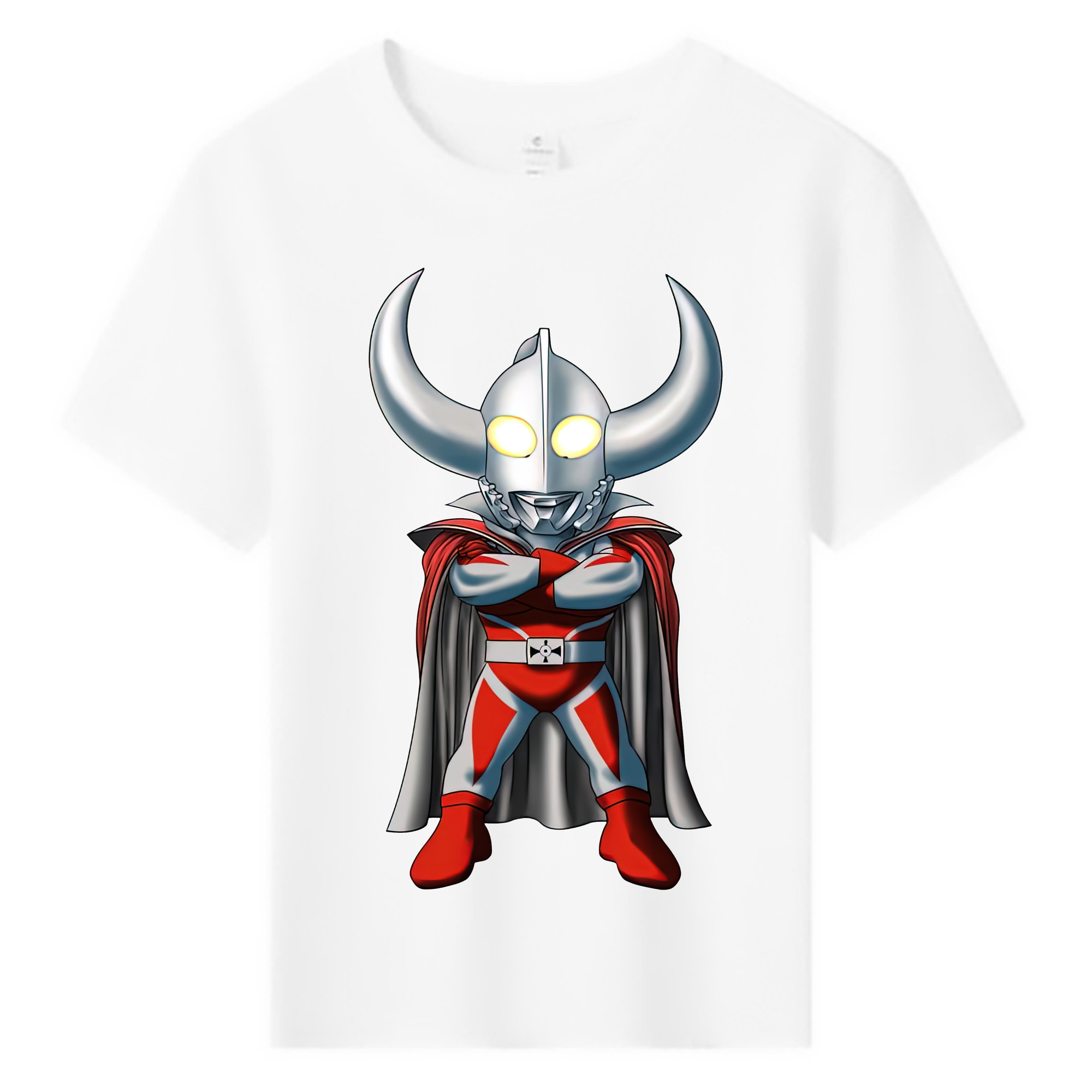 （画像用） ウルトラマン Ultraman 綿100％キッズTシャツ（フロントプリント）