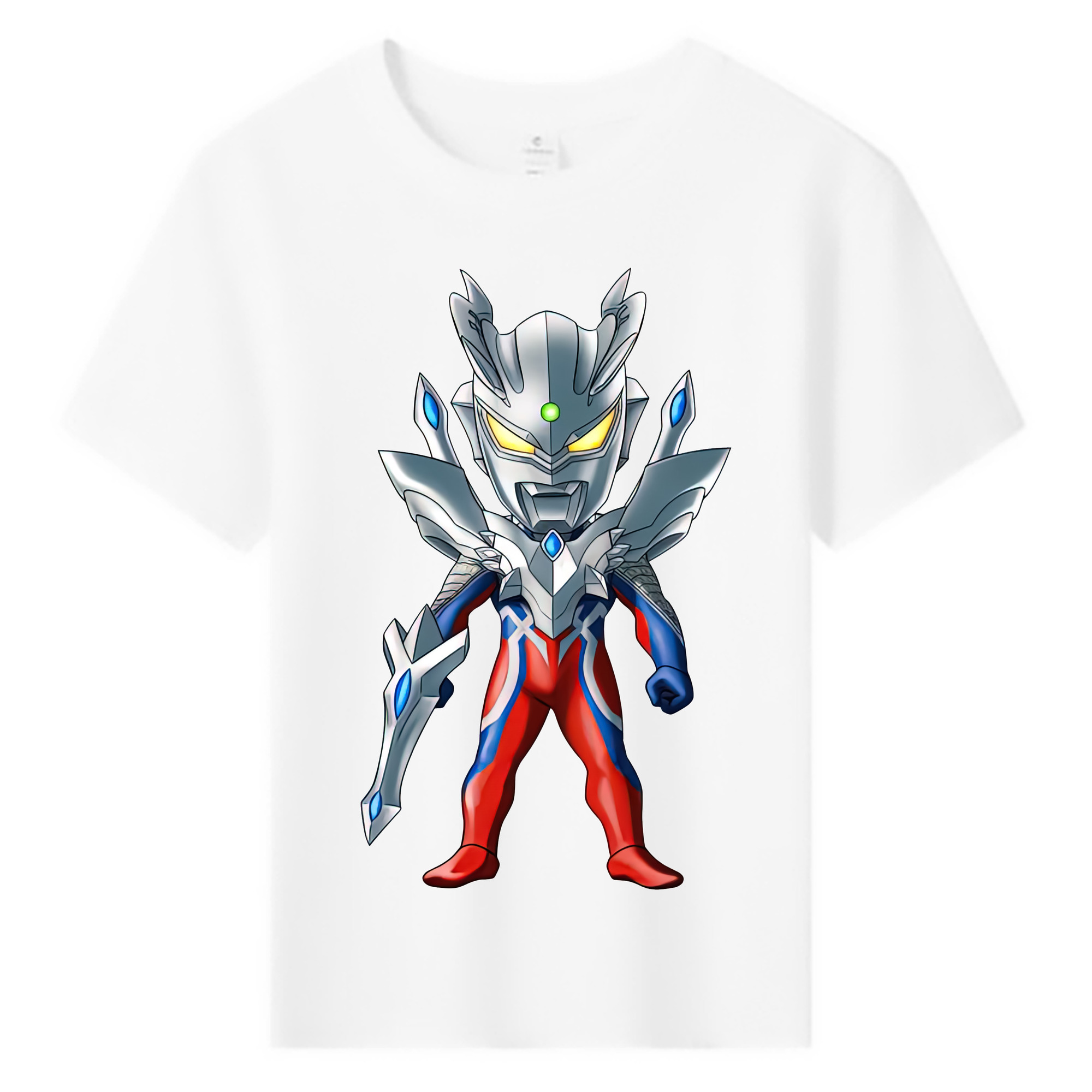 （画像用） ウルトラマン Ultraman 綿100％キッズTシャツ（フロントプリント）