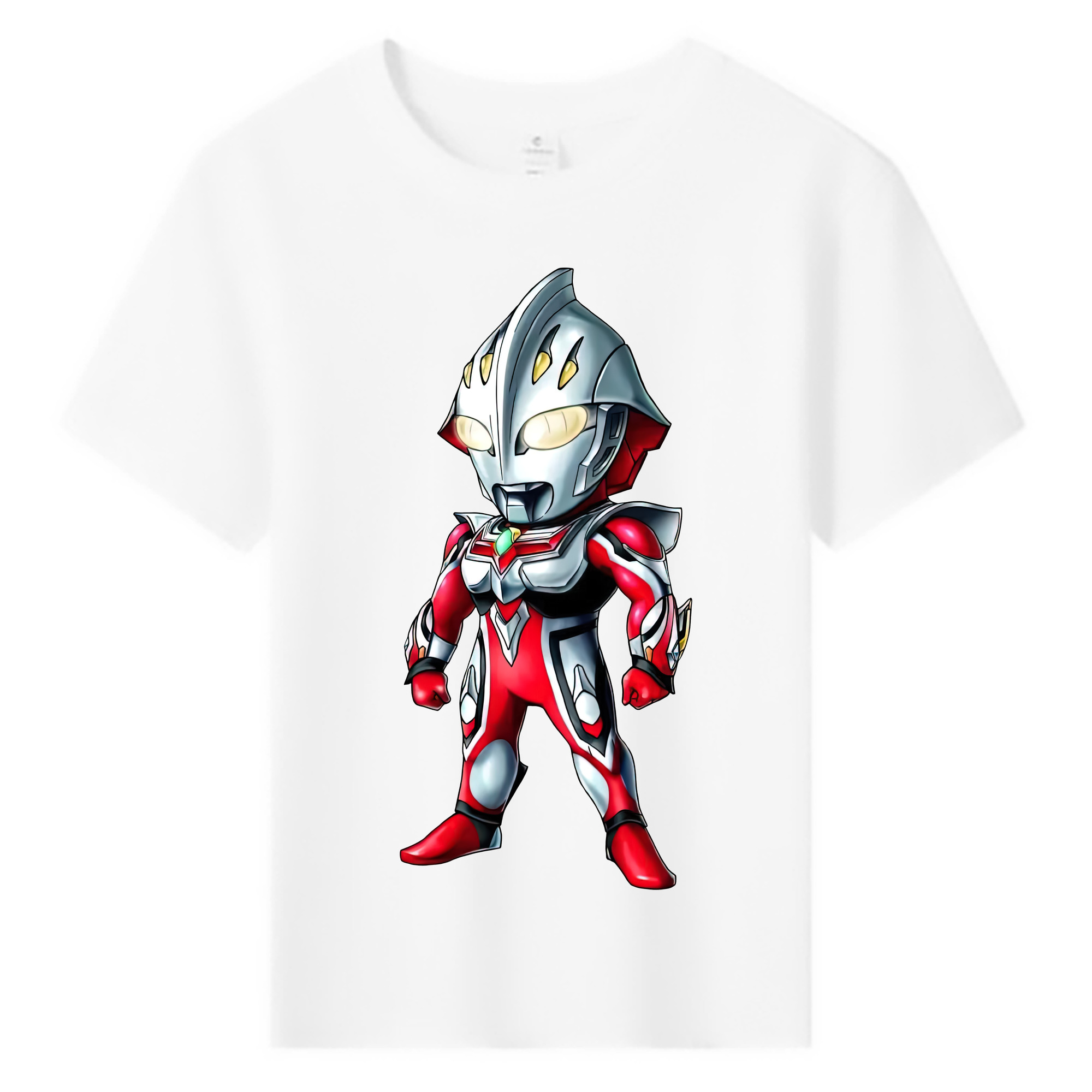 （画像用） ウルトラマン Ultraman 綿100％キッズTシャツ（フロントプリント）