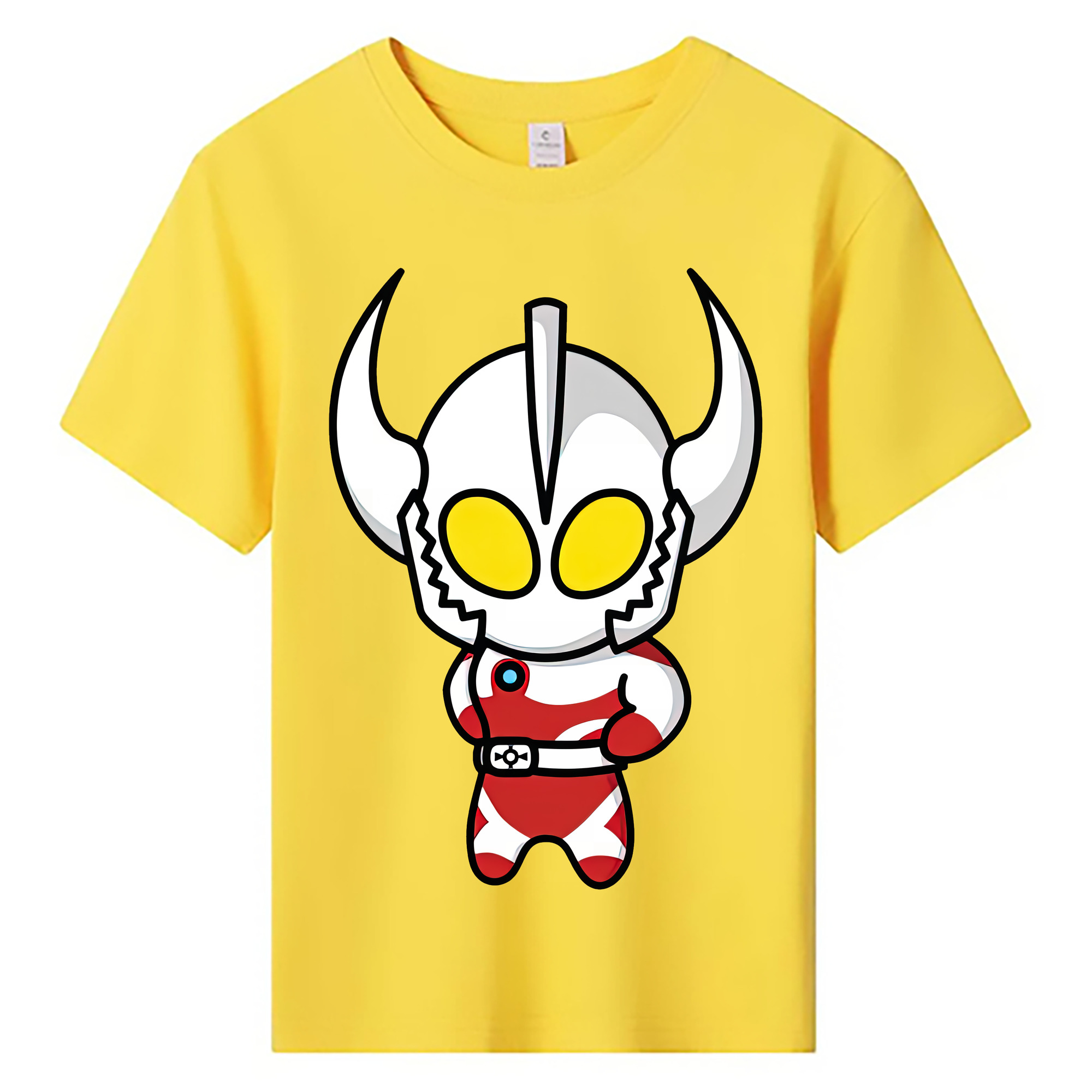 （画像用） ウルトラマン Ultraman 綿100％キッズTシャツ（フロントプリント）