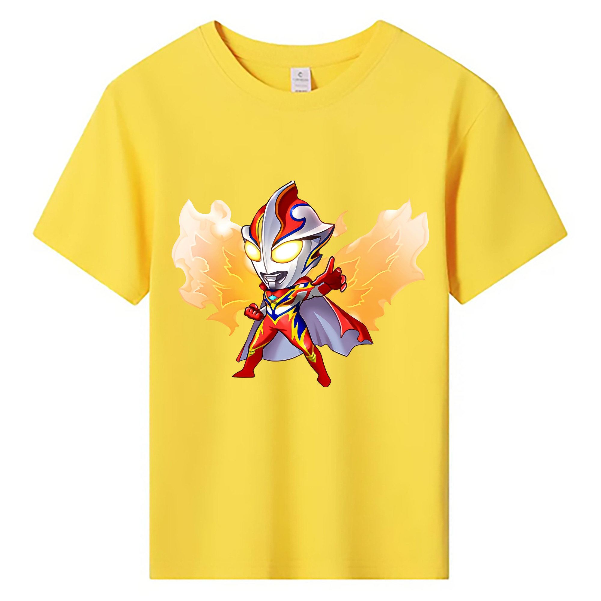 （画像用） ウルトラマン Ultraman 綿100％キッズTシャツ（フロントプリント）