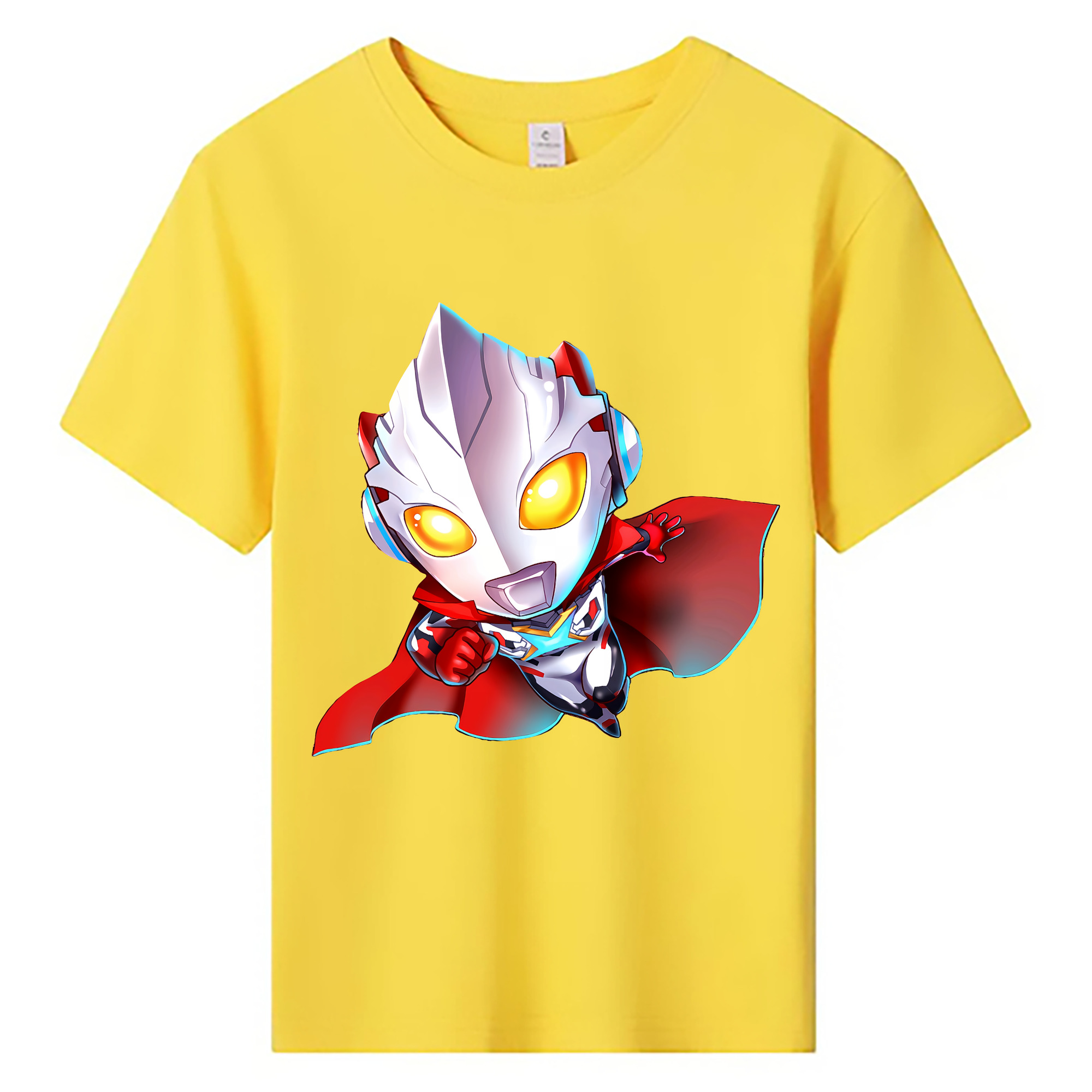 （画像用） ウルトラマン Ultraman 綿100％キッズTシャツ（フロントプリント）