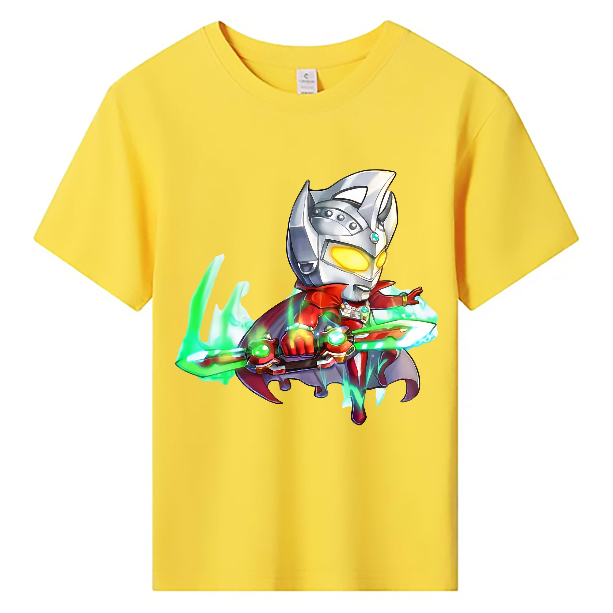 （画像用） ウルトラマン Ultraman 綿100％キッズTシャツ（フロントプリント）