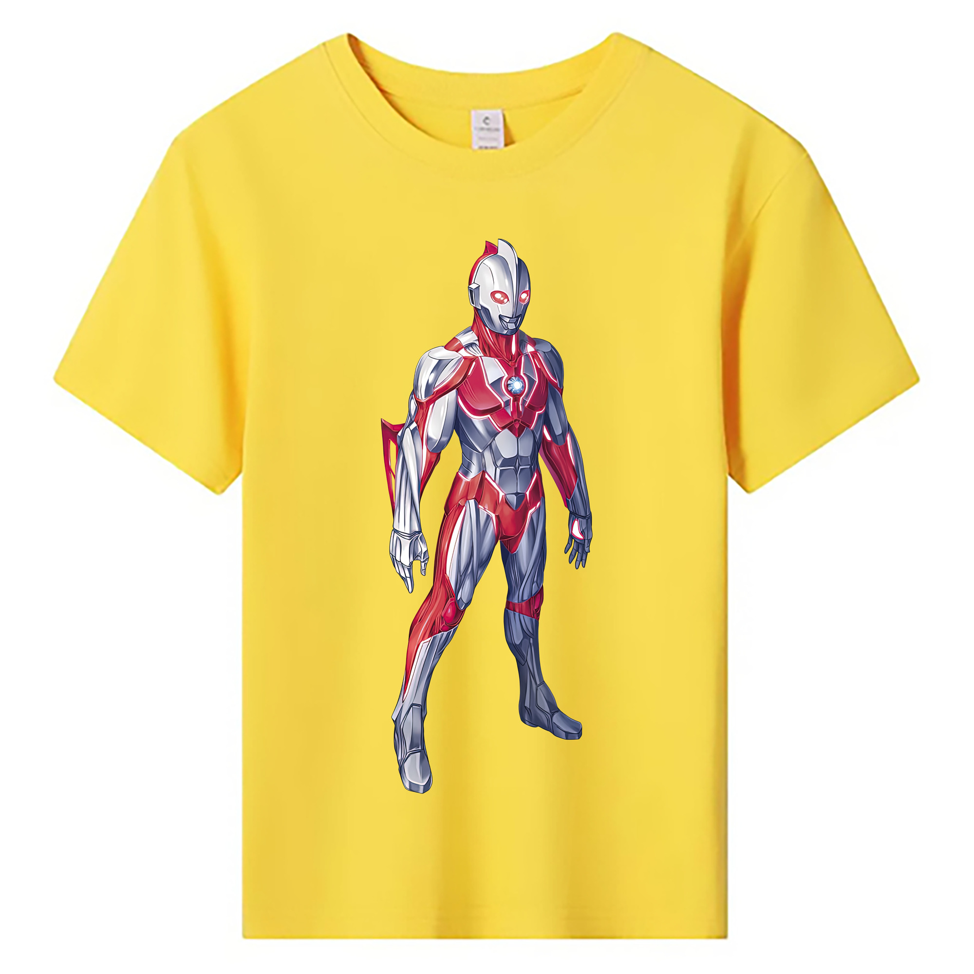 （画像用） ウルトラマン Ultraman 綿100％キッズTシャツ（フロントプリント）