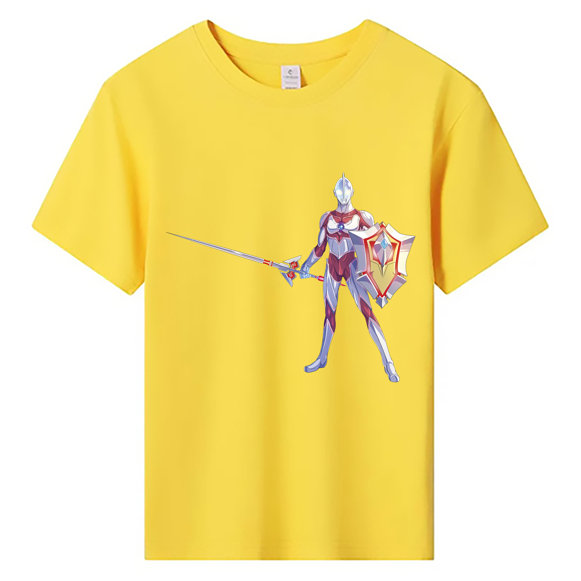 （画像用） ウルトラマン Ultraman 綿100％キッズTシャツ（フロントプリント）