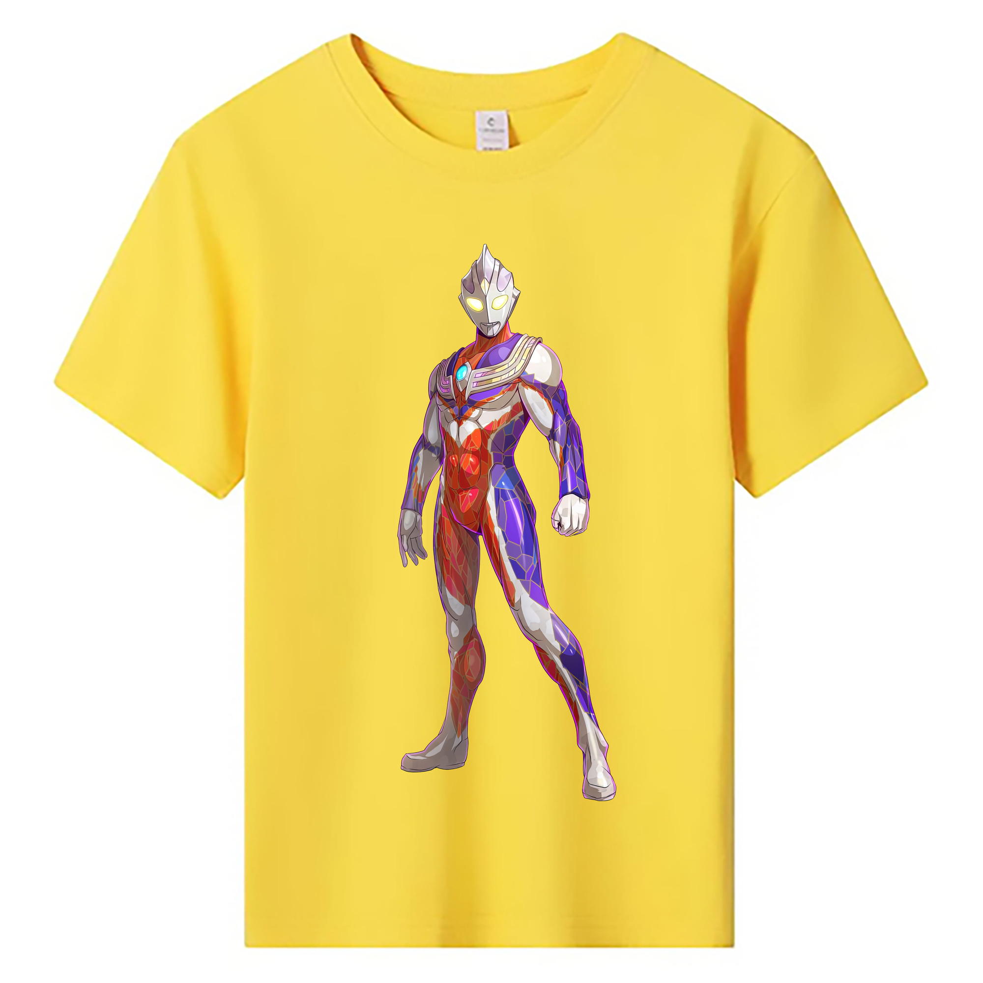 （画像用） ウルトラマン Ultraman 綿100％キッズTシャツ（フロントプリント）