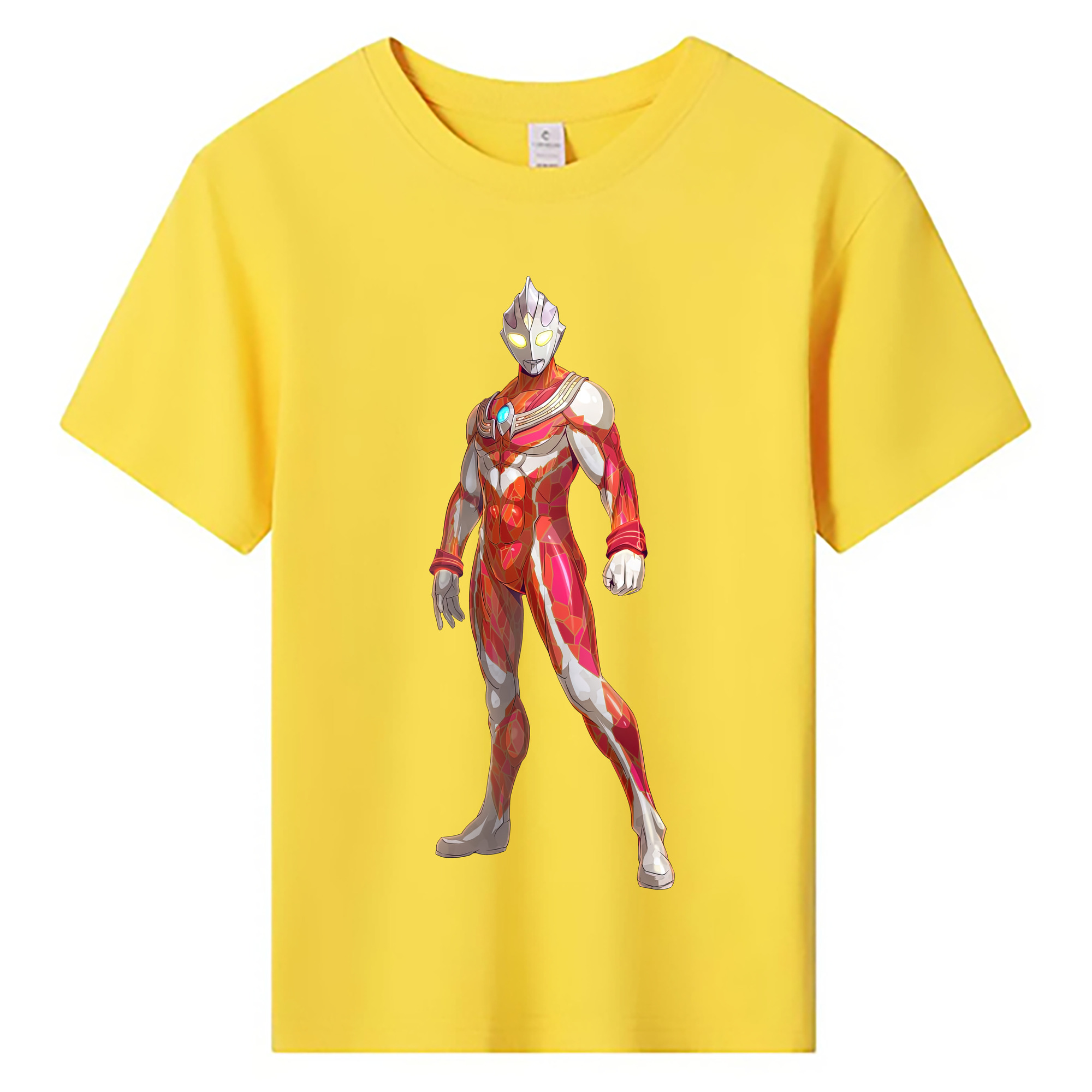 （画像用） ウルトラマン Ultraman 綿100％キッズTシャツ（フロントプリント）