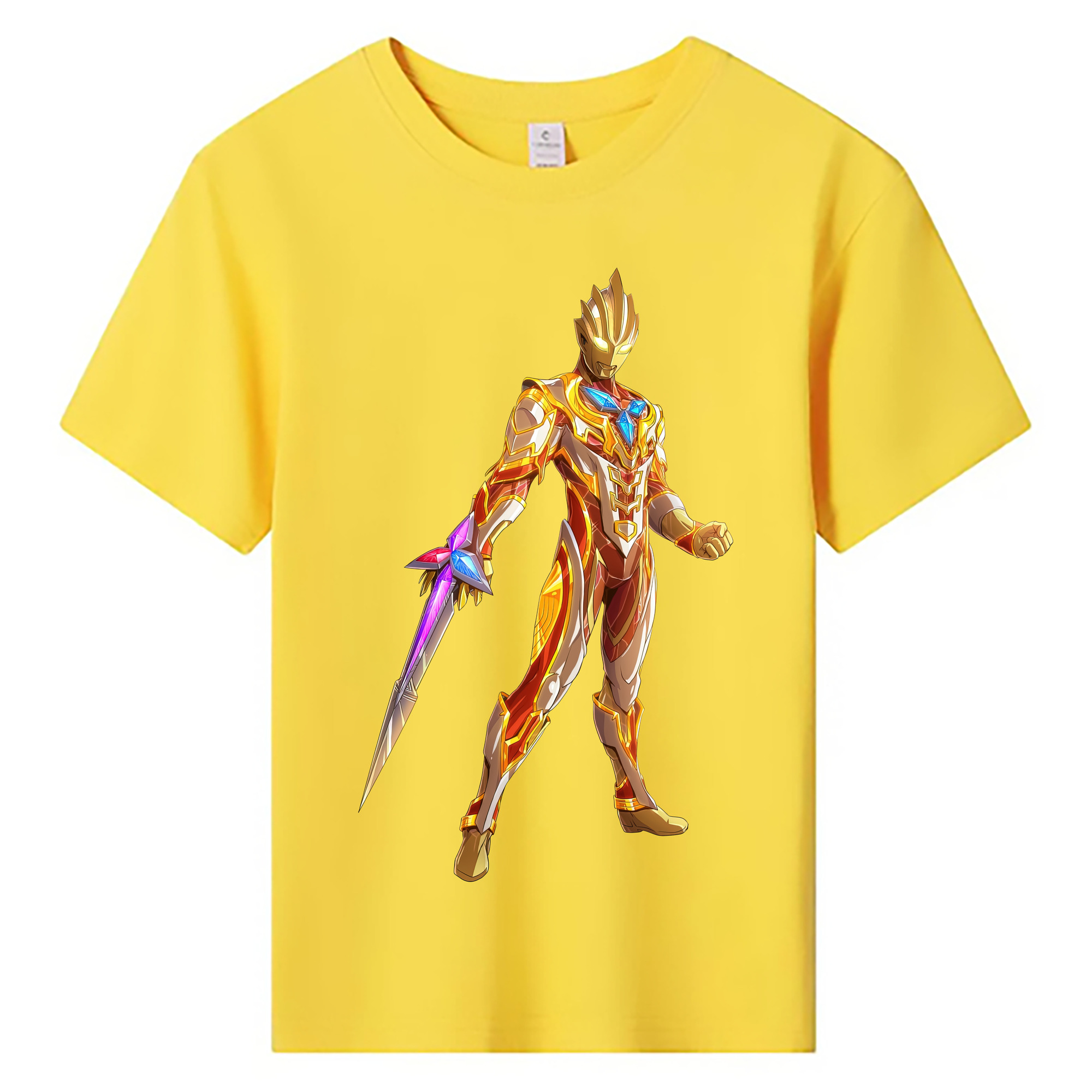 （画像用） ウルトラマン Ultraman 綿100％キッズTシャツ（フロントプリント）