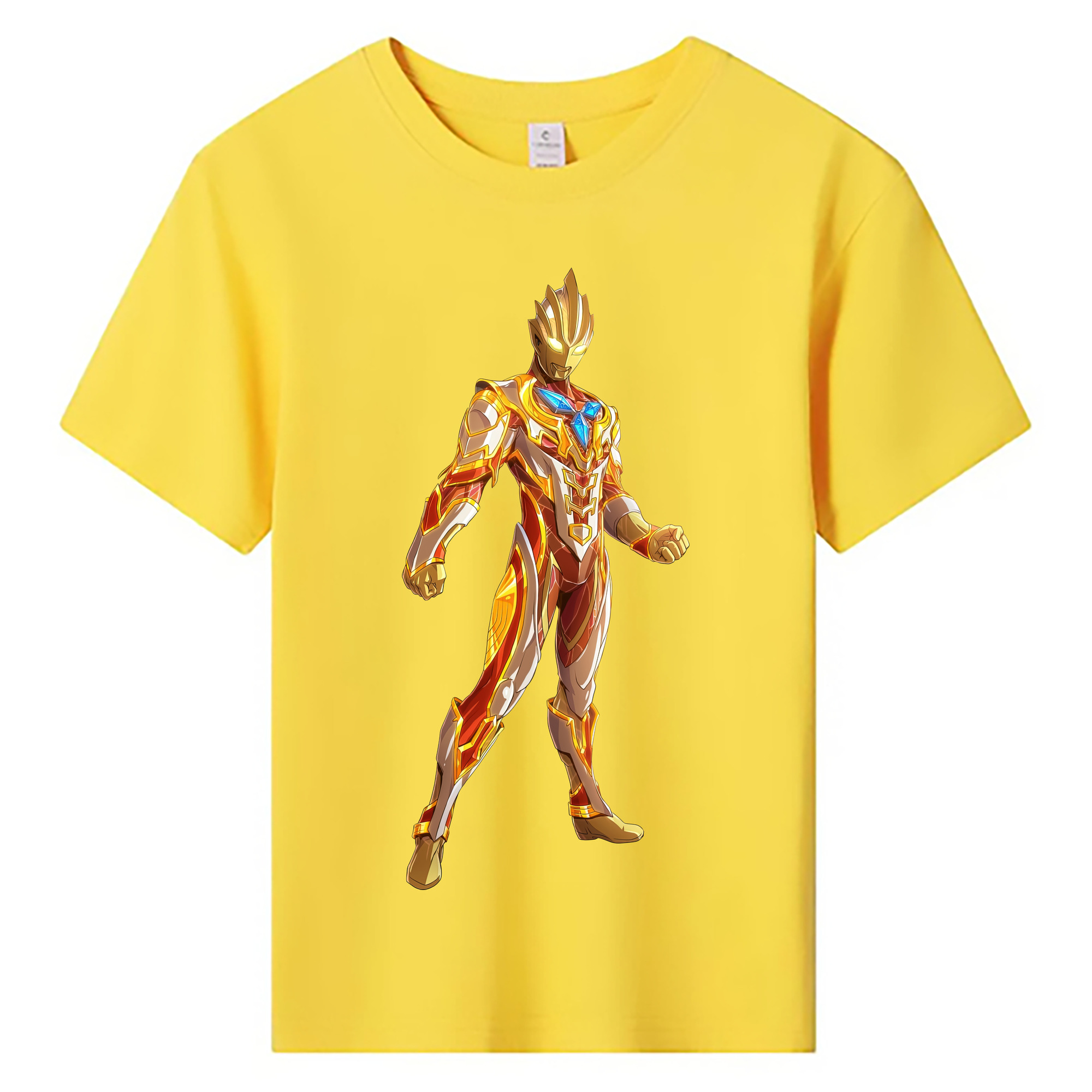 （画像用） ウルトラマン Ultraman 綿100％キッズTシャツ（フロントプリント）