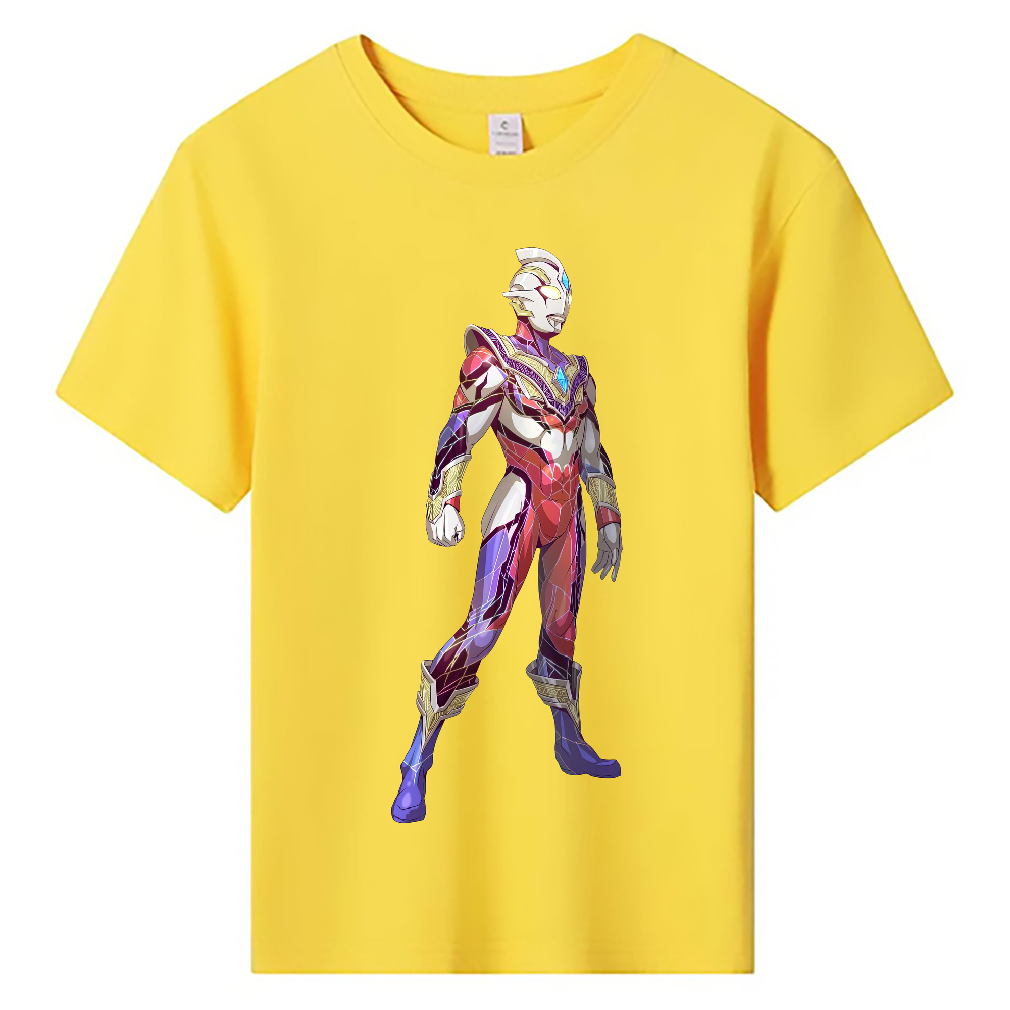 （画像用） ウルトラマン Ultraman 綿100％キッズTシャツ（フロントプリント）
