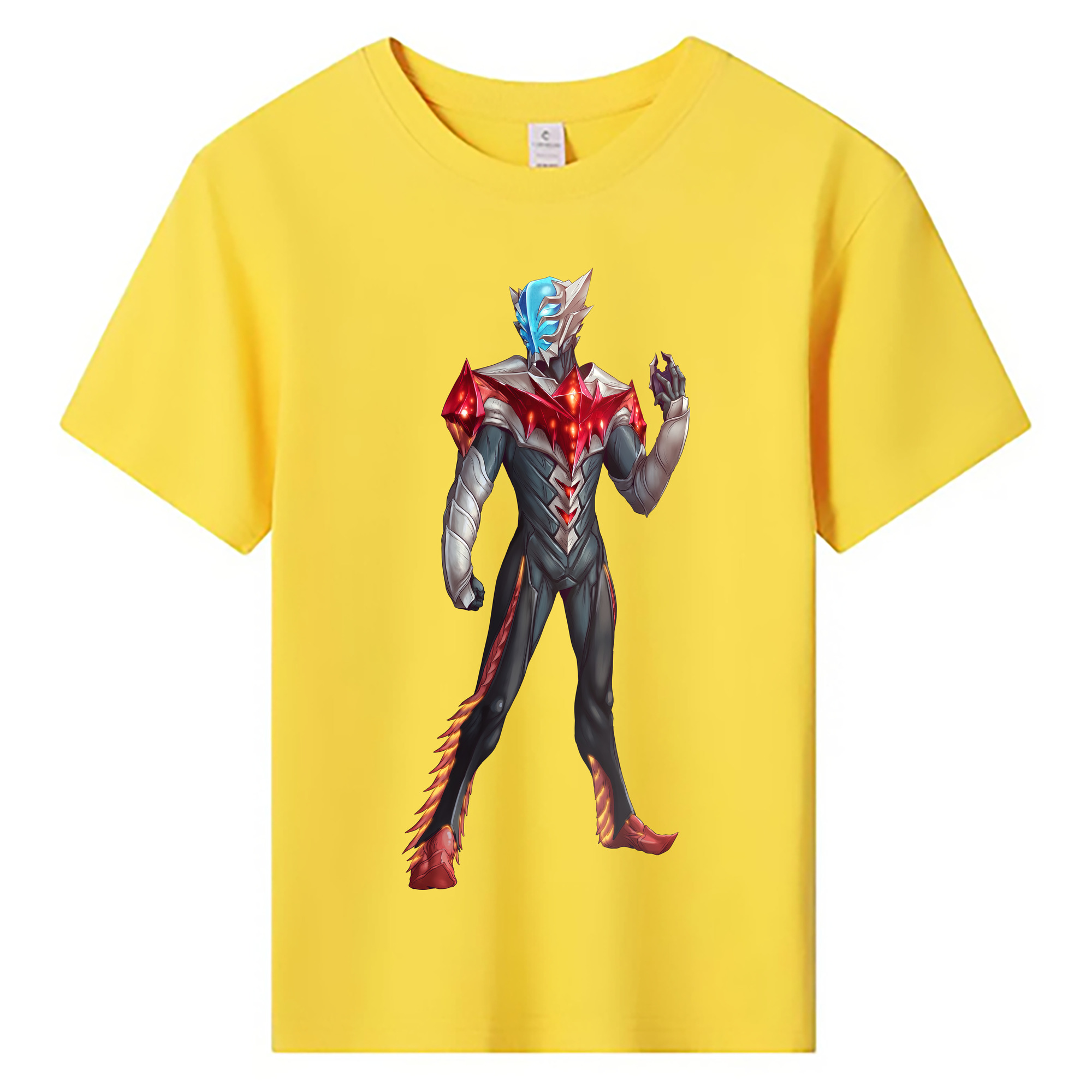 （画像用） ウルトラマン Ultraman 綿100％キッズTシャツ（フロントプリント）