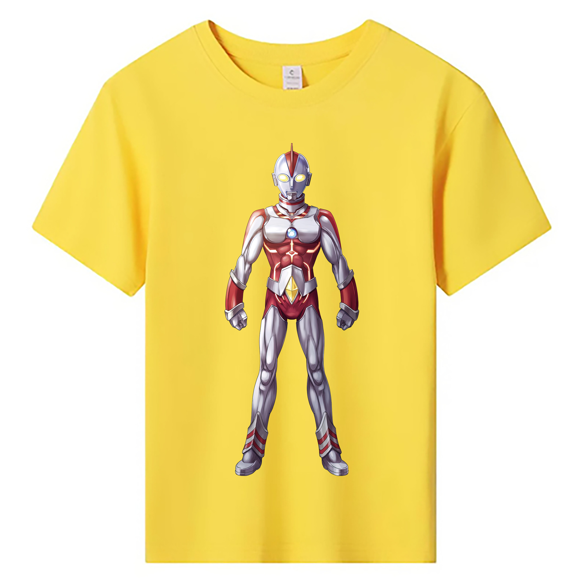 （画像用） ウルトラマン Ultraman 綿100％キッズTシャツ（フロントプリント）