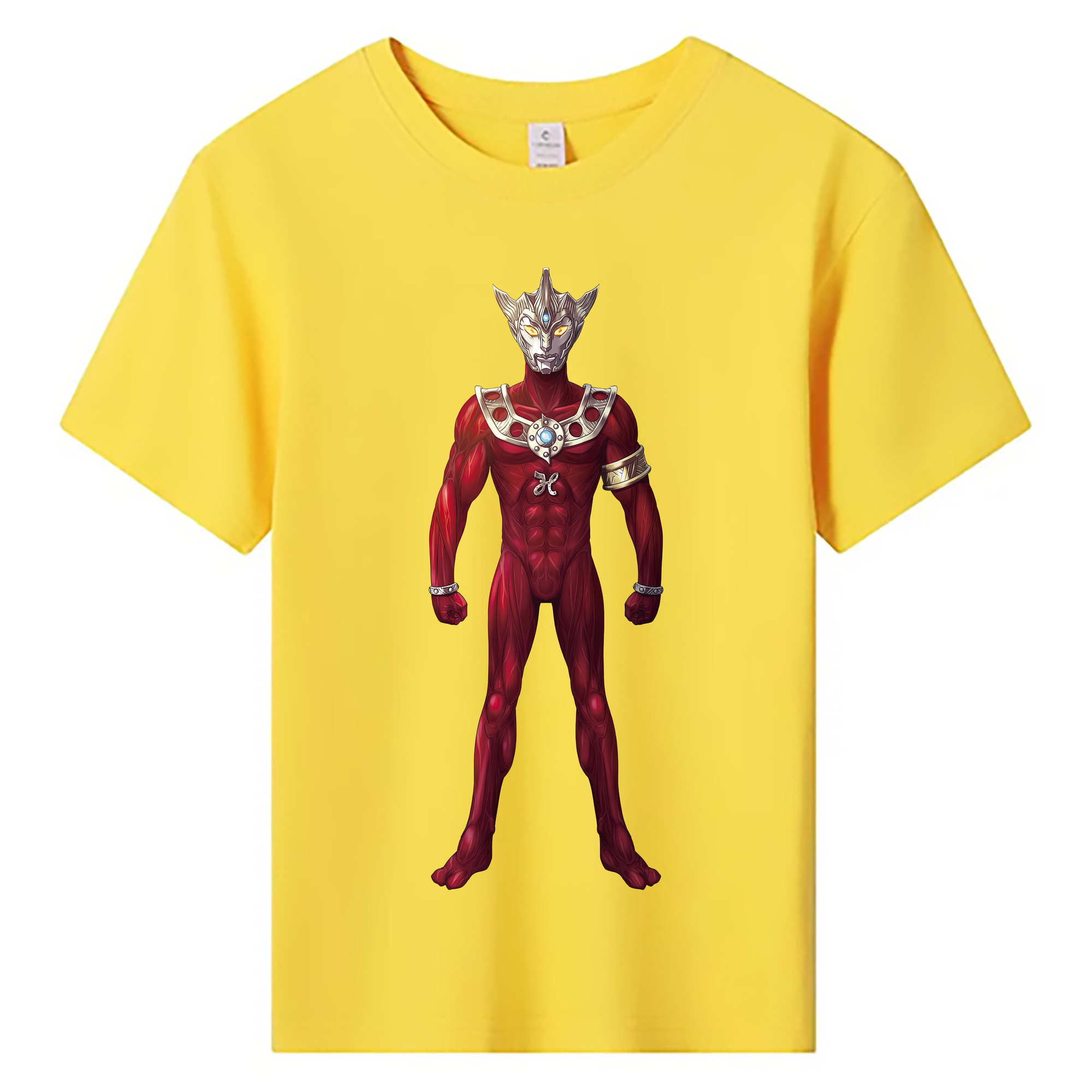 （画像用） ウルトラマン Ultraman 綿100％キッズTシャツ（フロントプリント）