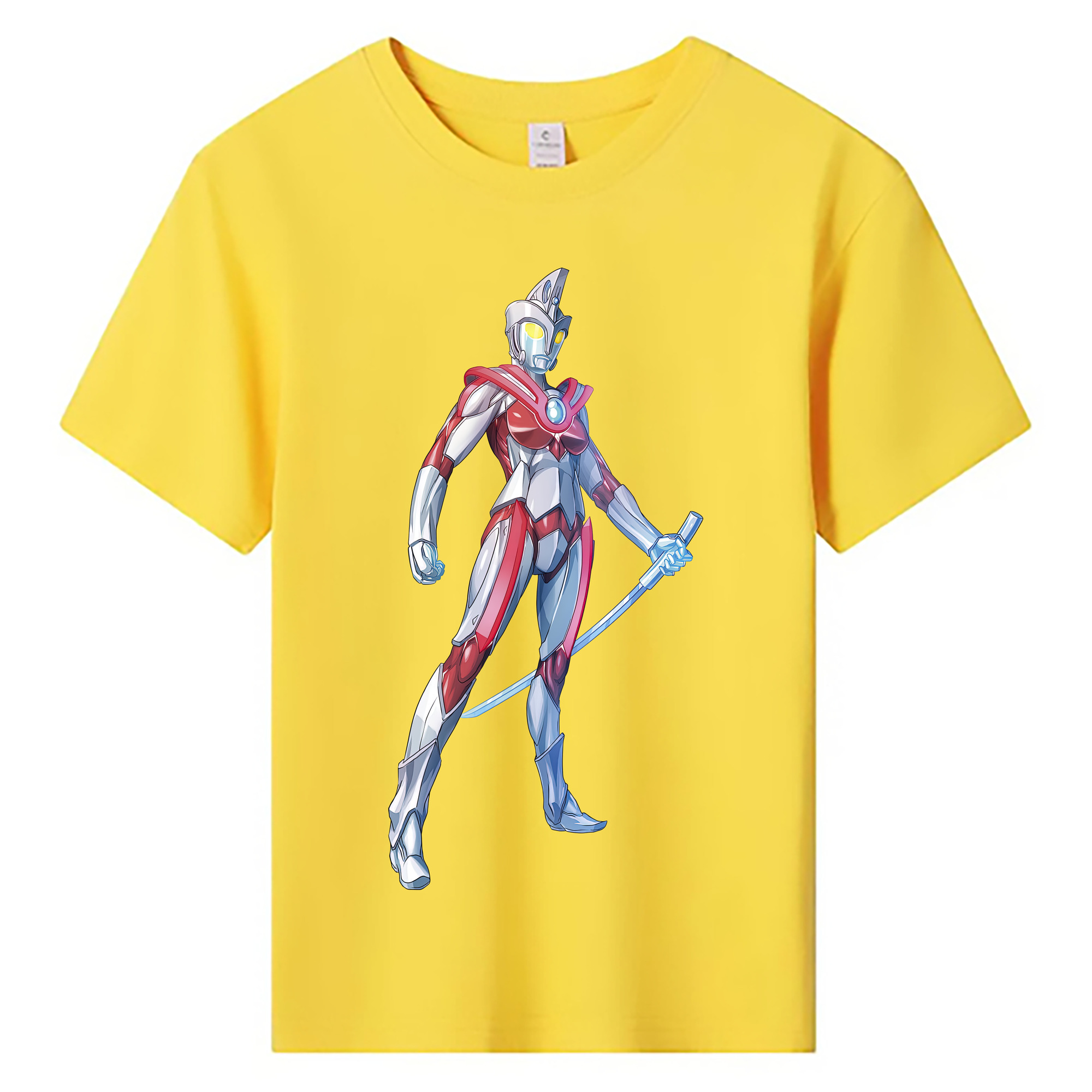 （画像用） ウルトラマン Ultraman 綿100％キッズTシャツ（フロントプリント）