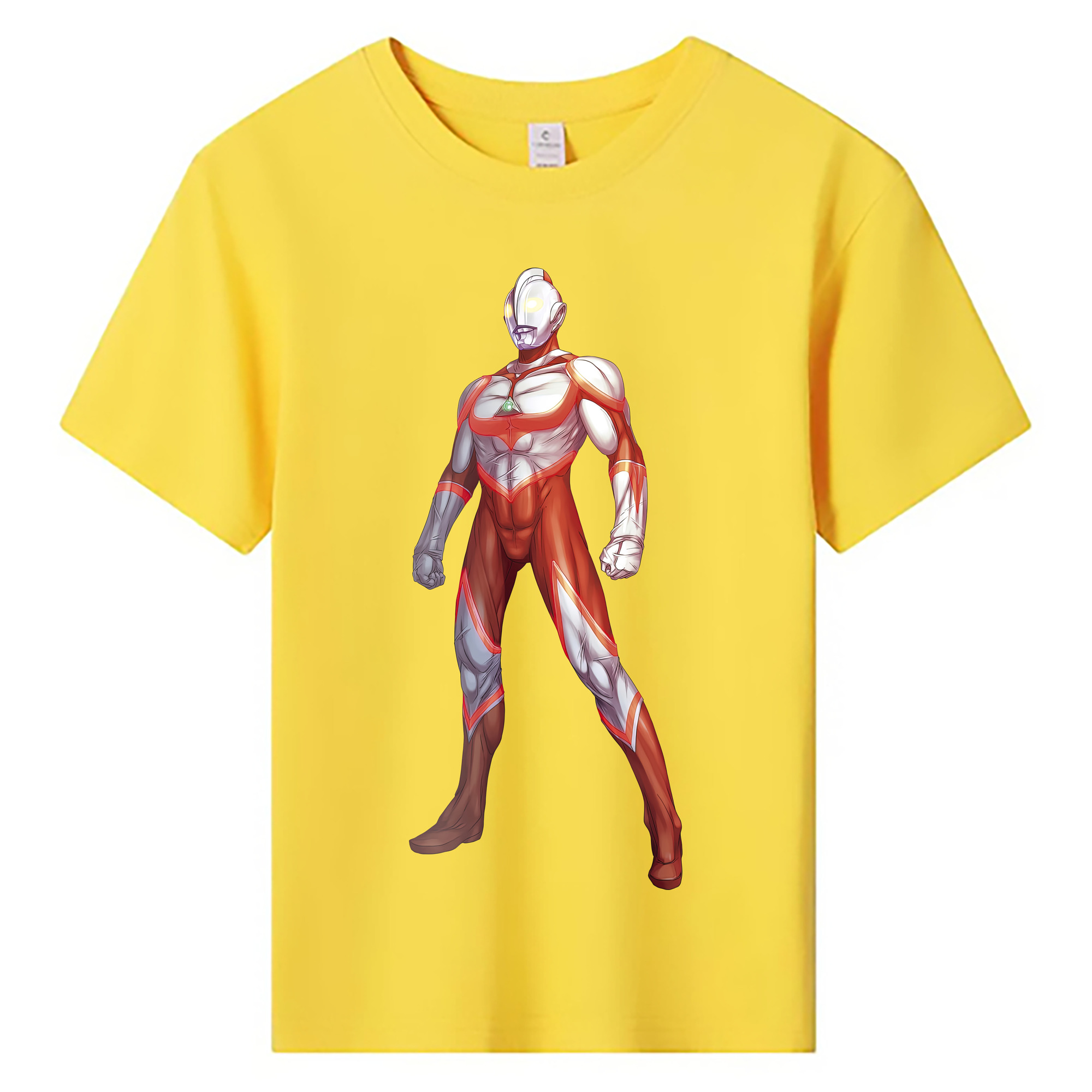 （画像用） ウルトラマン Ultraman 綿100％キッズTシャツ（フロントプリント）