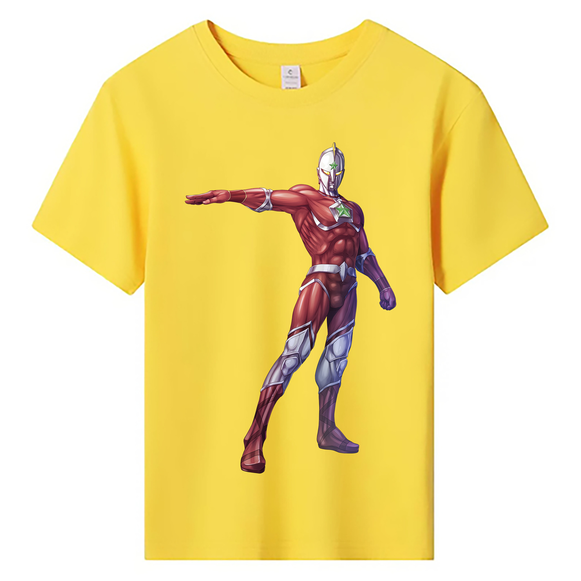 （画像用） ウルトラマン Ultraman 綿100％キッズTシャツ（フロントプリント）