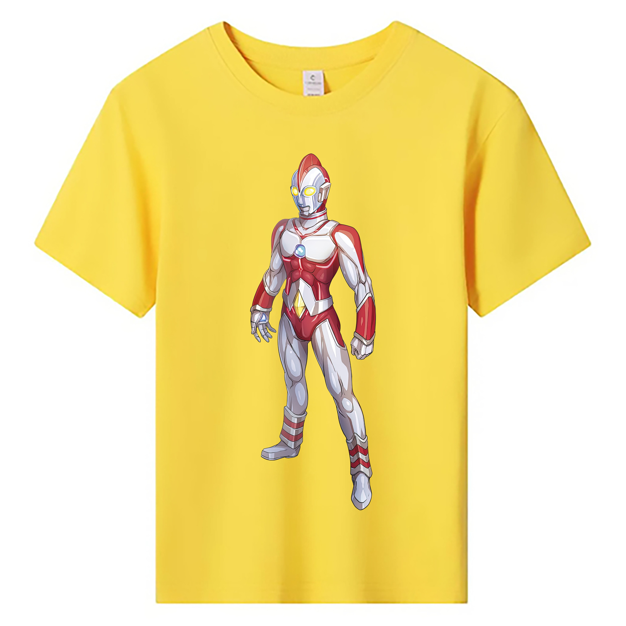 （画像用） ウルトラマン Ultraman 綿100％キッズTシャツ（フロントプリント）