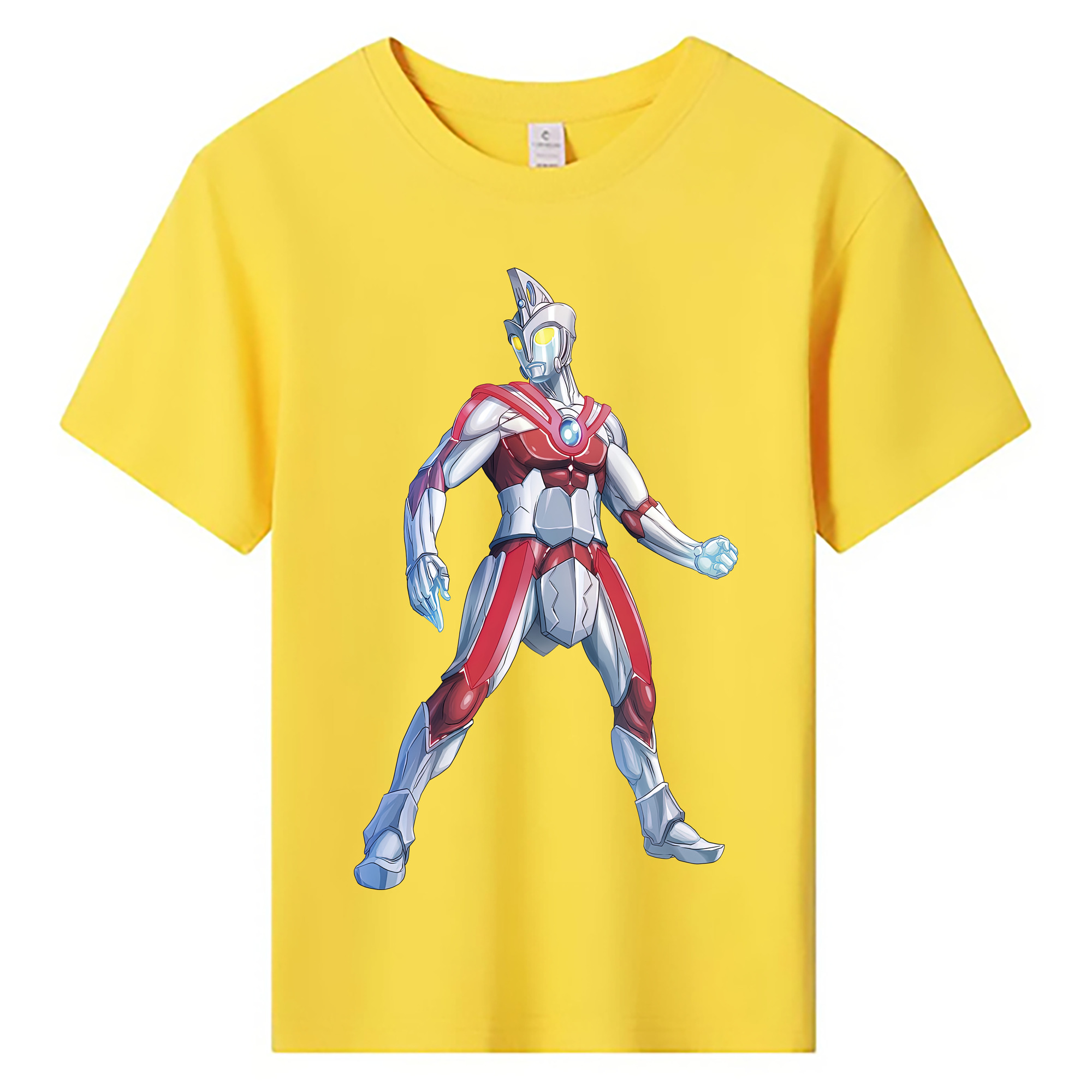 （画像用） ウルトラマン Ultraman 綿100％キッズTシャツ（フロントプリント）