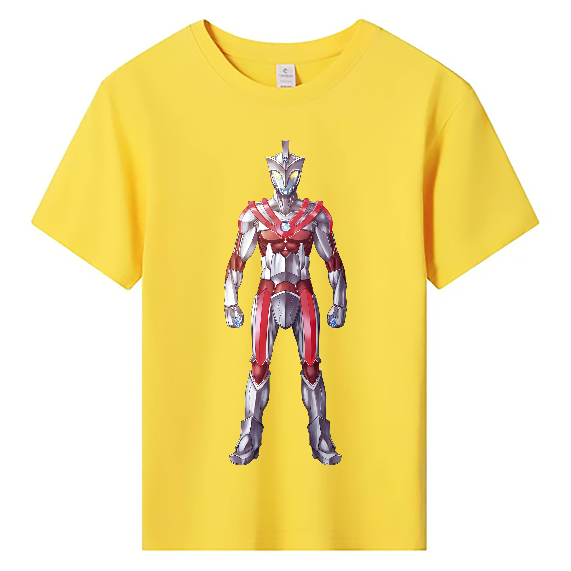 （画像用） ウルトラマン Ultraman 綿100％キッズTシャツ（フロントプリント）