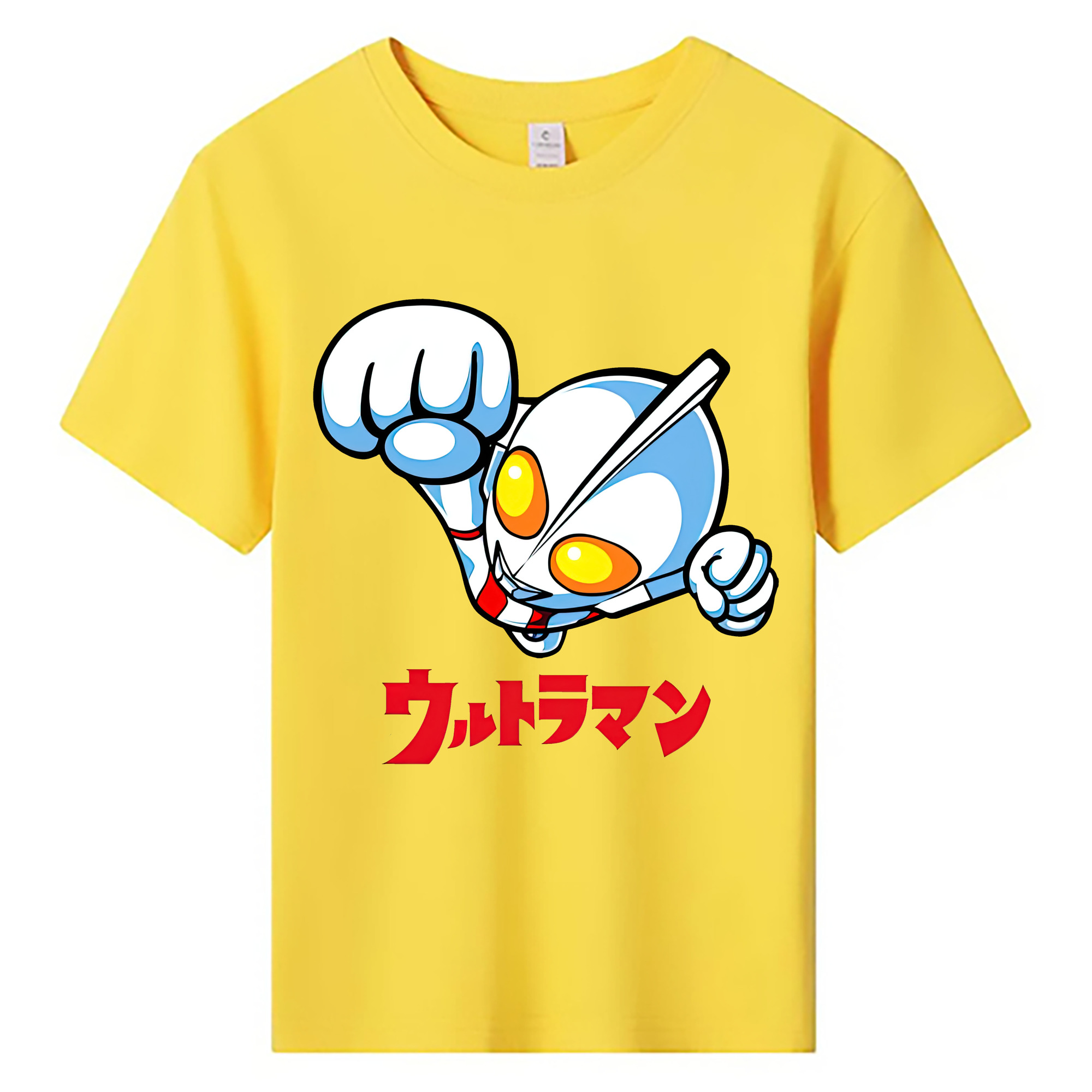 （画像用） ウルトラマン Ultraman 綿100％キッズTシャツ（フロントプリント）
