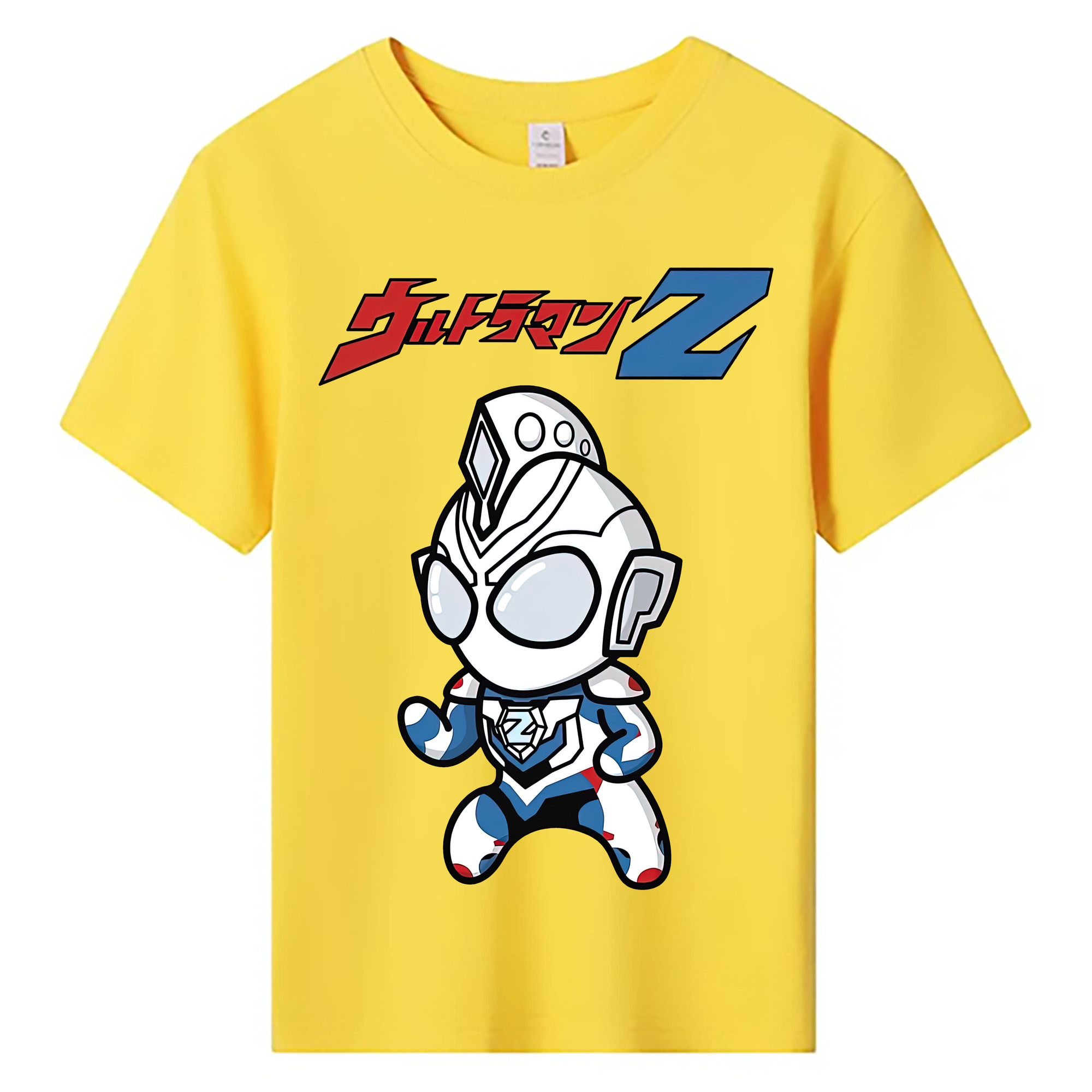 （画像用） ウルトラマン Ultraman 綿100％キッズTシャツ（フロントプリント）