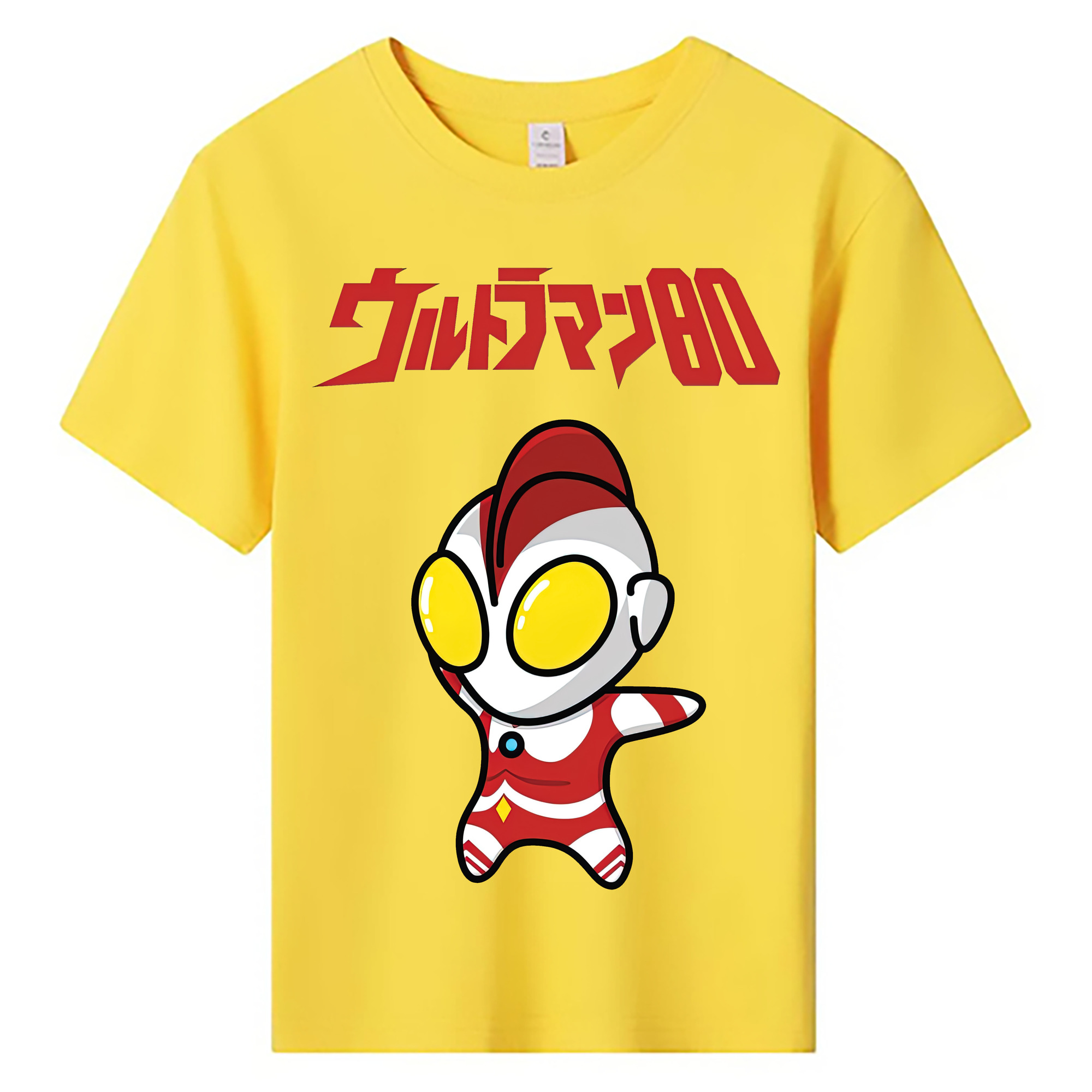 （画像用） ウルトラマン Ultraman 綿100％キッズTシャツ（フロントプリント）