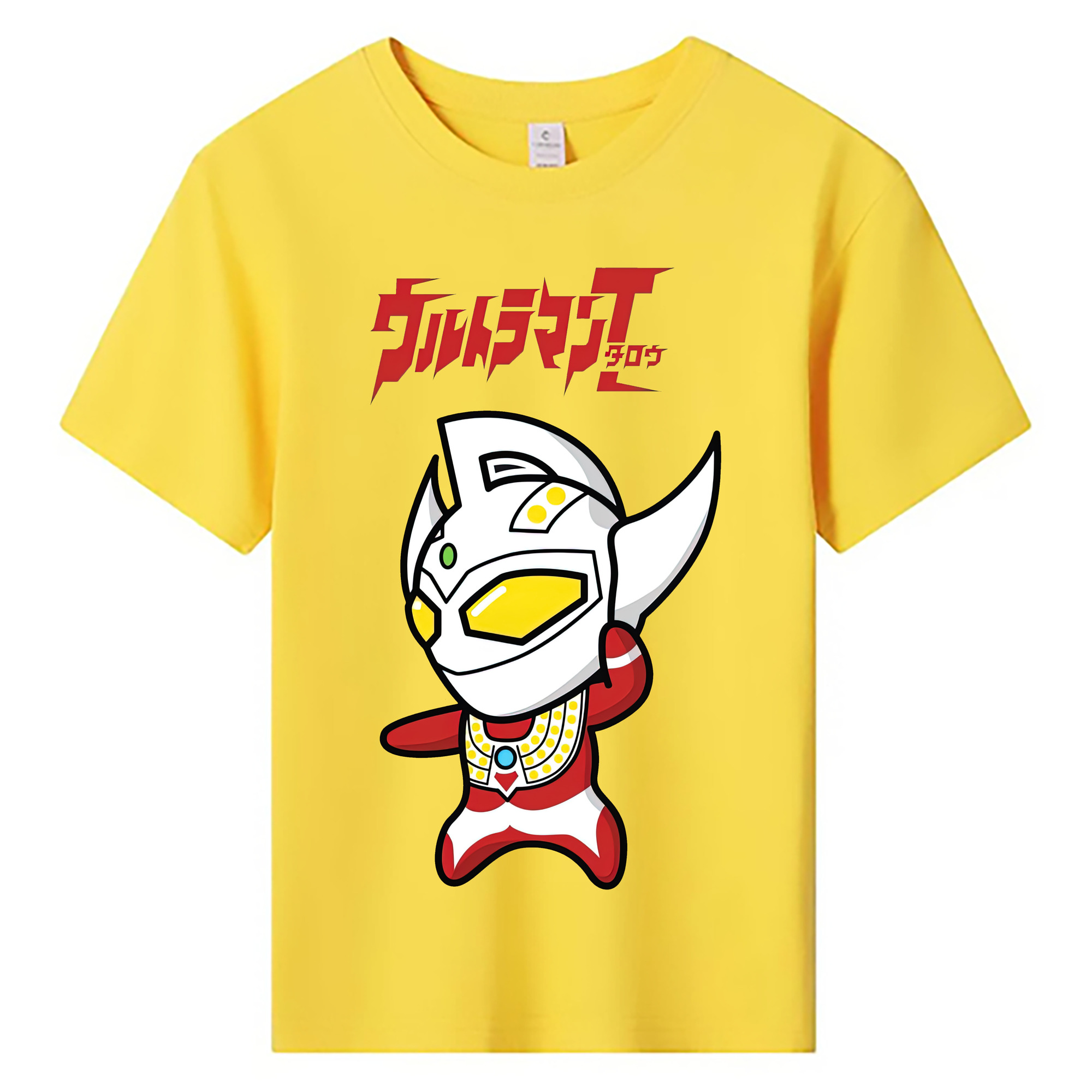 （画像用） ウルトラマン Ultraman 綿100％キッズTシャツ（フロントプリント）