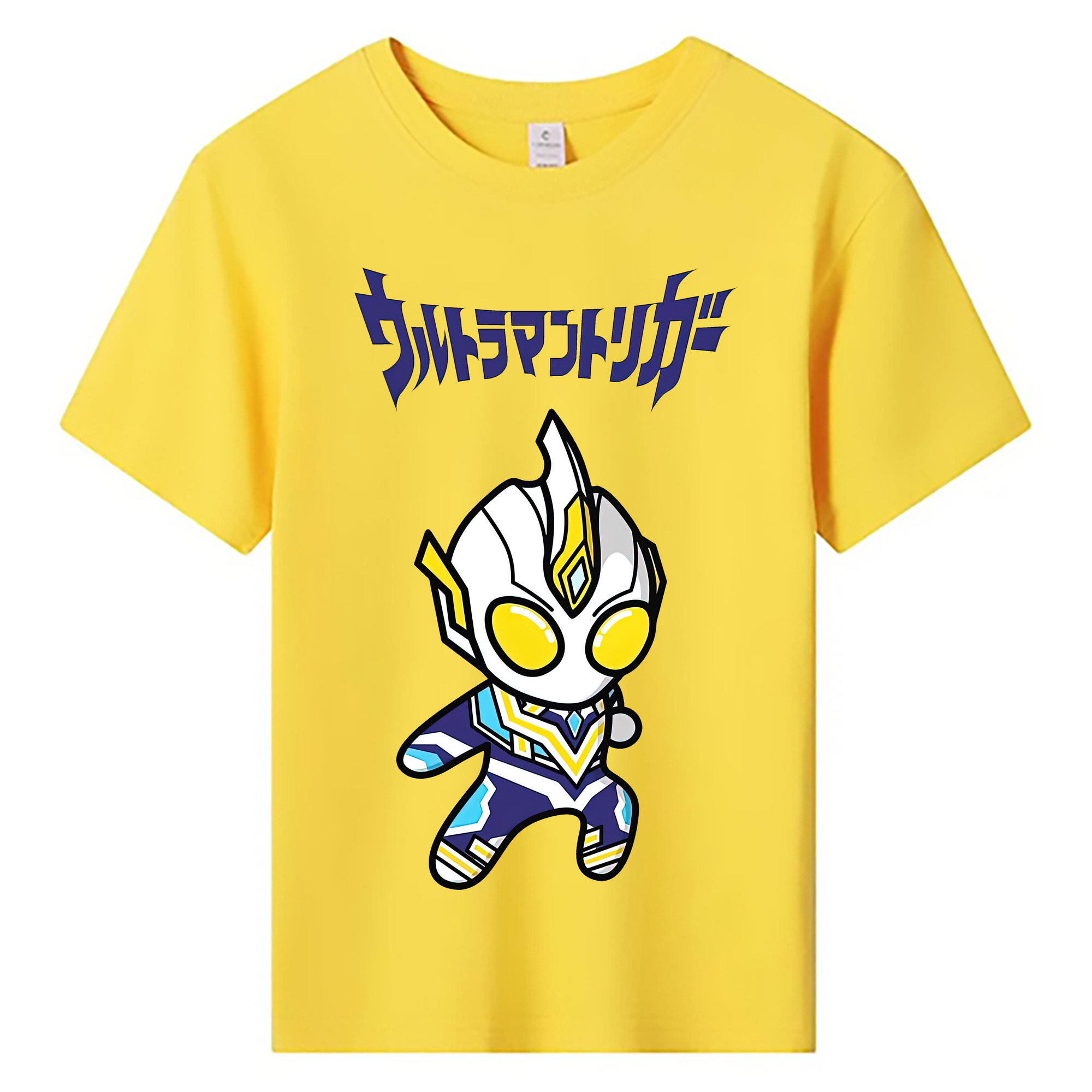 （画像用） ウルトラマン Ultraman 綿100％キッズTシャツ（フロントプリント）