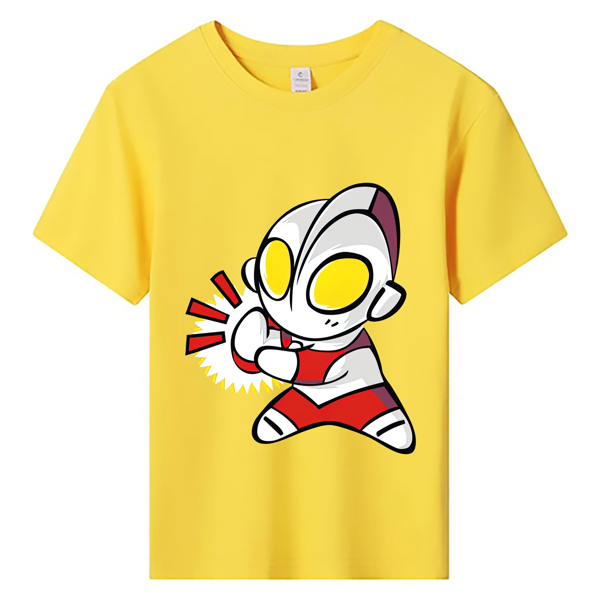 （画像用） ウルトラマン Ultraman 綿100％キッズTシャツ（フロントプリント）