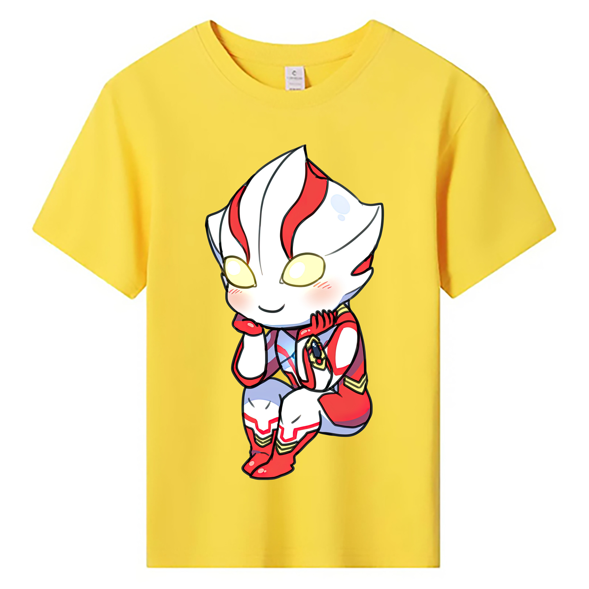 （画像用） ウルトラマン Ultraman 綿100％キッズTシャツ（フロントプリント）