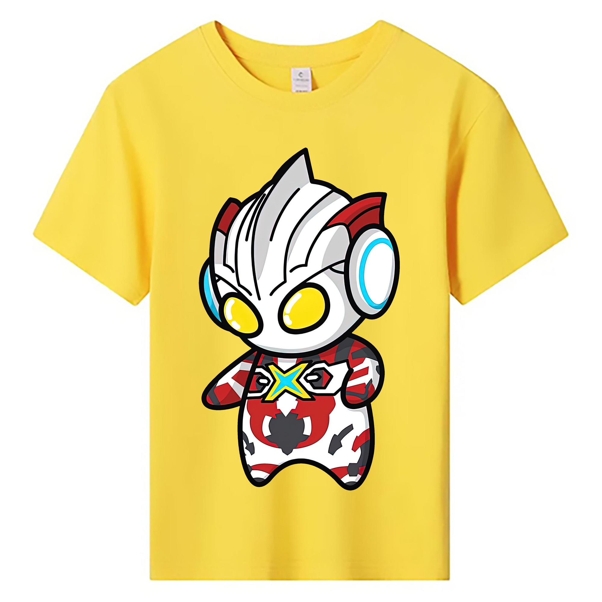 （画像用） ウルトラマン Ultraman 綿100％キッズTシャツ（フロントプリント）