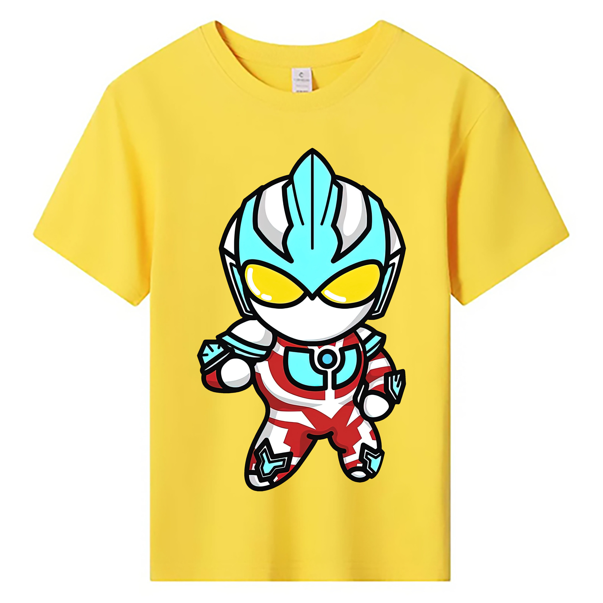 （画像用） ウルトラマン Ultraman 綿100％キッズTシャツ（フロントプリント）
