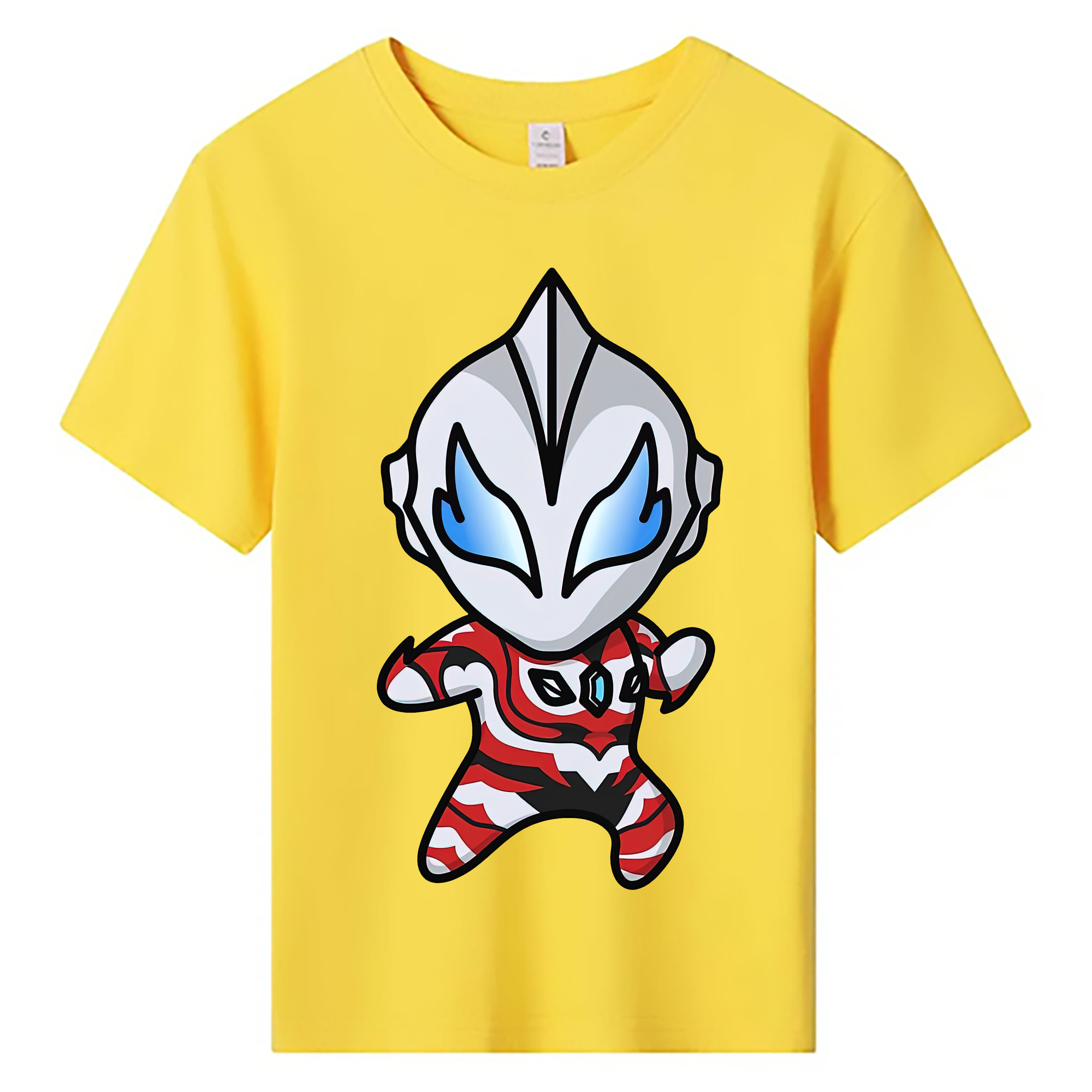 （画像用） ウルトラマン Ultraman 綿100％キッズTシャツ（フロントプリント）